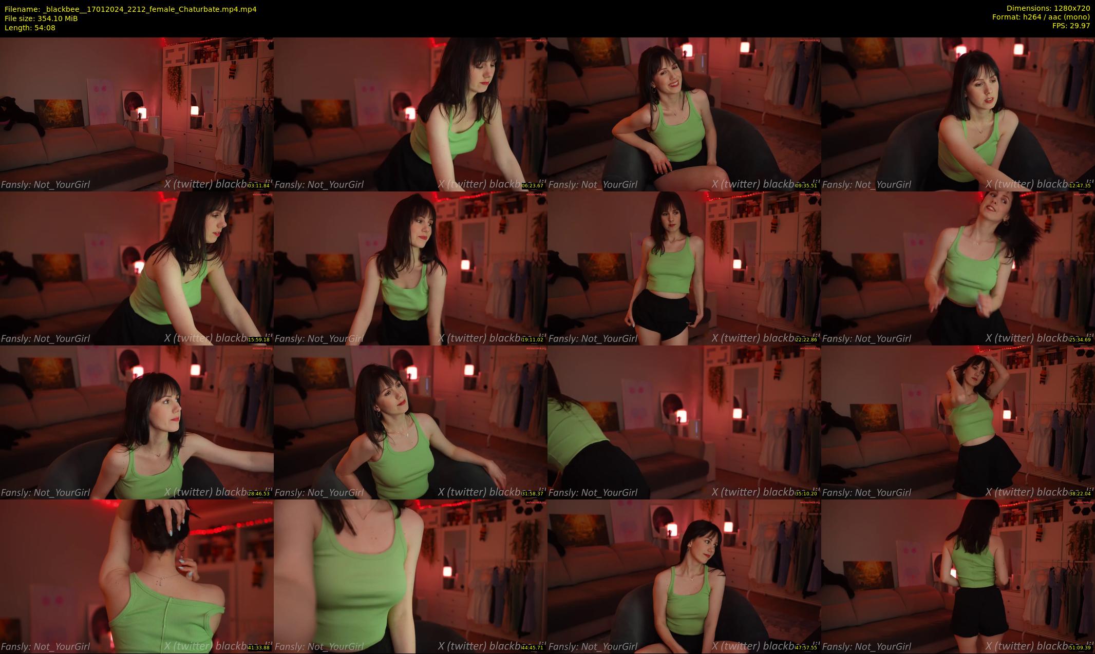 _blackbee_ — 55 minute Chaturbate female cam show recording, 720p, Jan 17, 2024