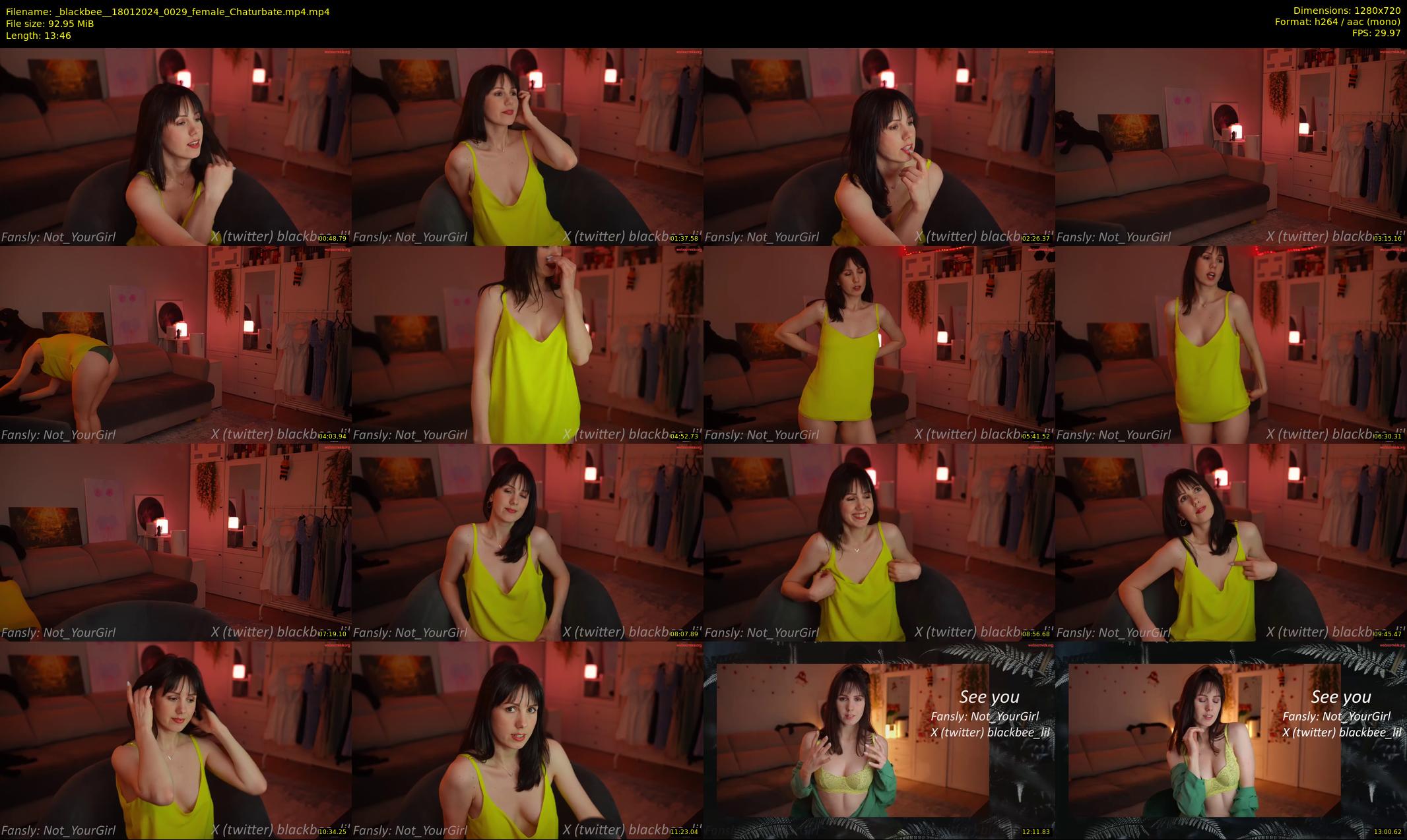 _blackbee_ — 14 minute Chaturbate female cam show recording, 720p, Jan 18, 2024