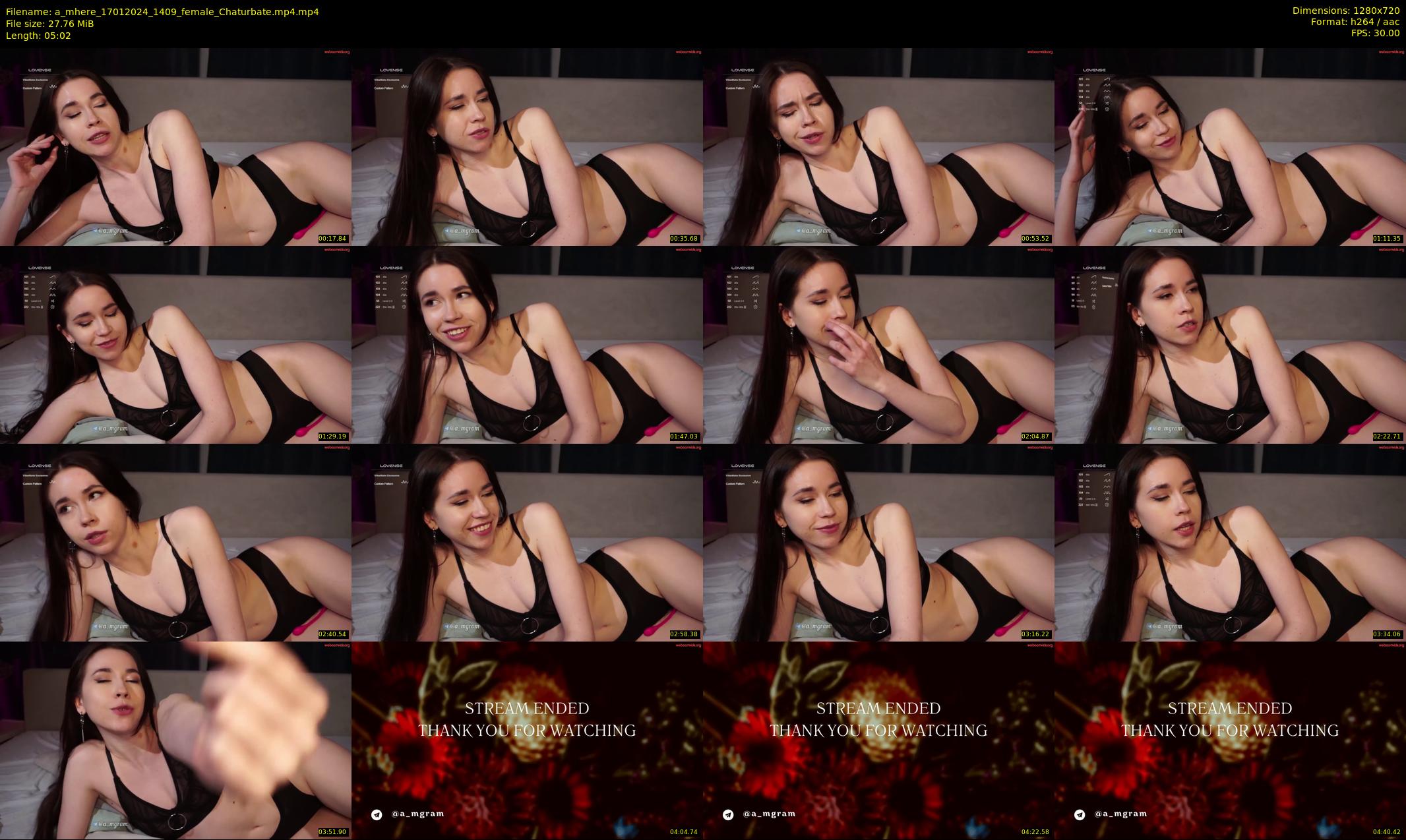 a_mhere — 6 minute Chaturbate couple cam show recording, 720p, Jan 17, 2024