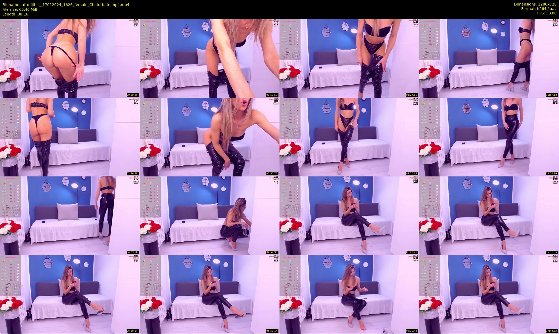 afroditha_ — 9 minute Chaturbate female cam show recording, 720p, Jan 17, 2024
