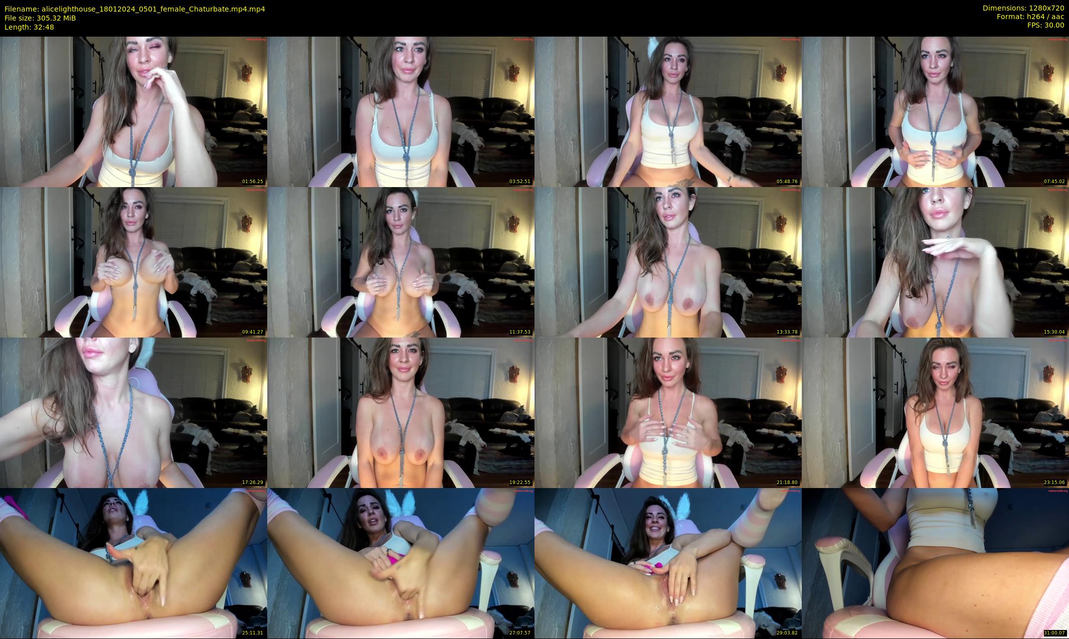 alicelighthouse — 33 minute Chaturbate female cam show recording, 720p, Jan 18, 2024