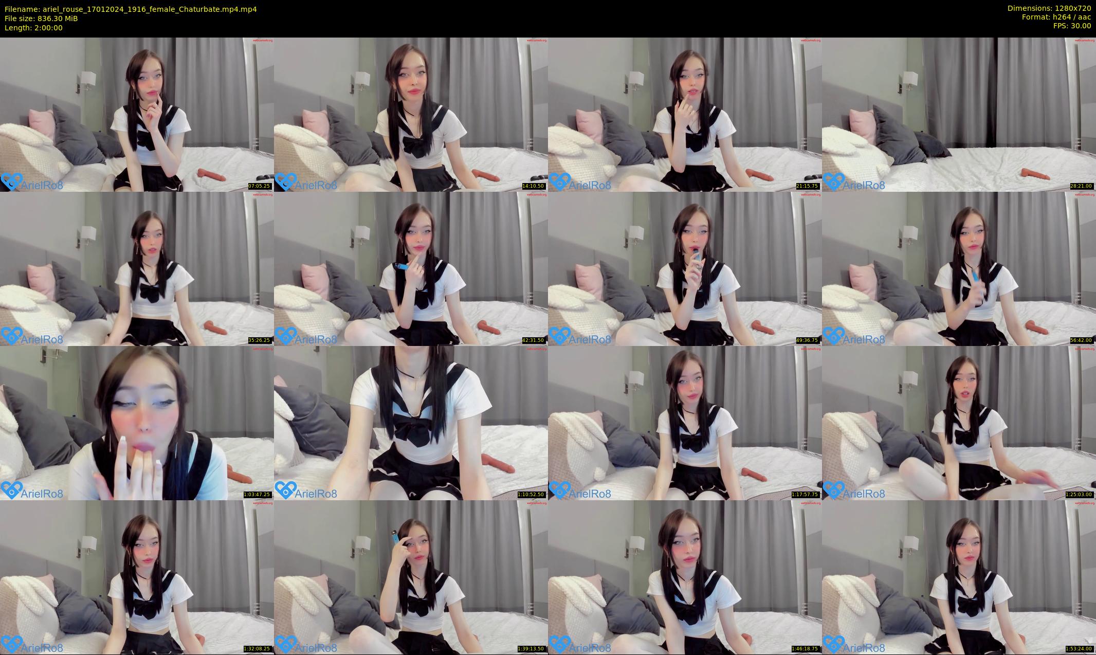 ariel_rouse — 120 minute Chaturbate female cam show recording, 720p, Jan 17, 2024