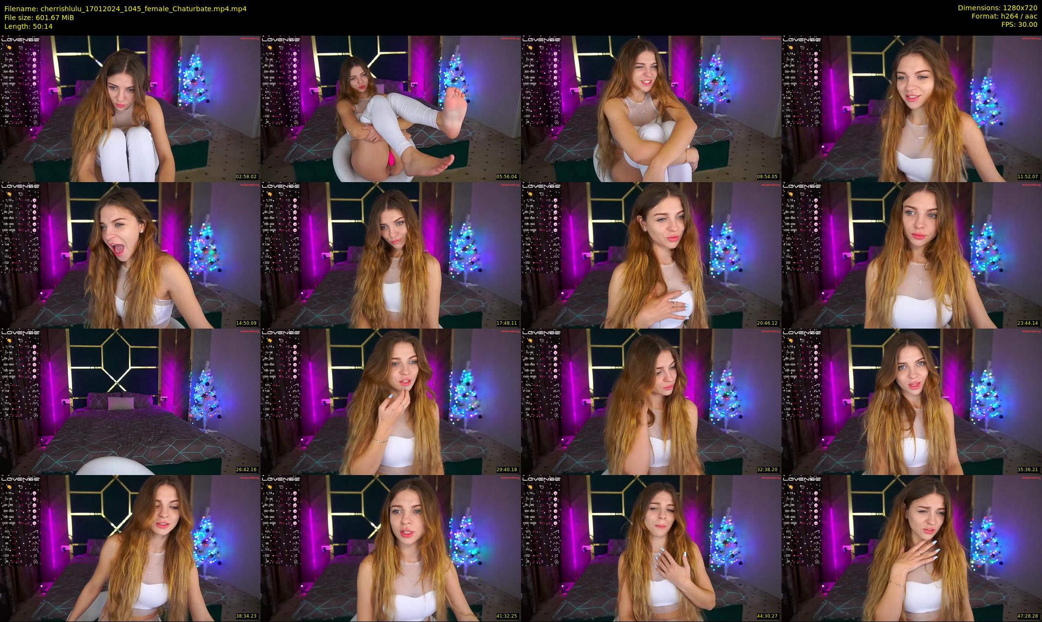 cherrishlulu — 51 minute Chaturbate female cam show recording, 720p, Jan 17, 2024