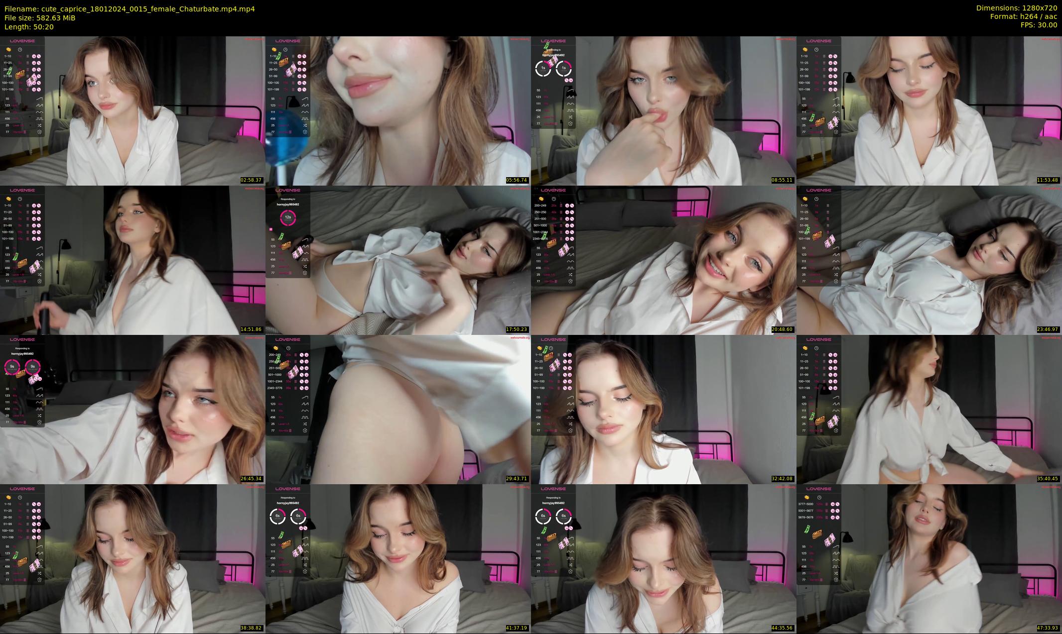 cute_caprice — 51 minute Chaturbate female cam show recording, 720p, Jan 18, 2024