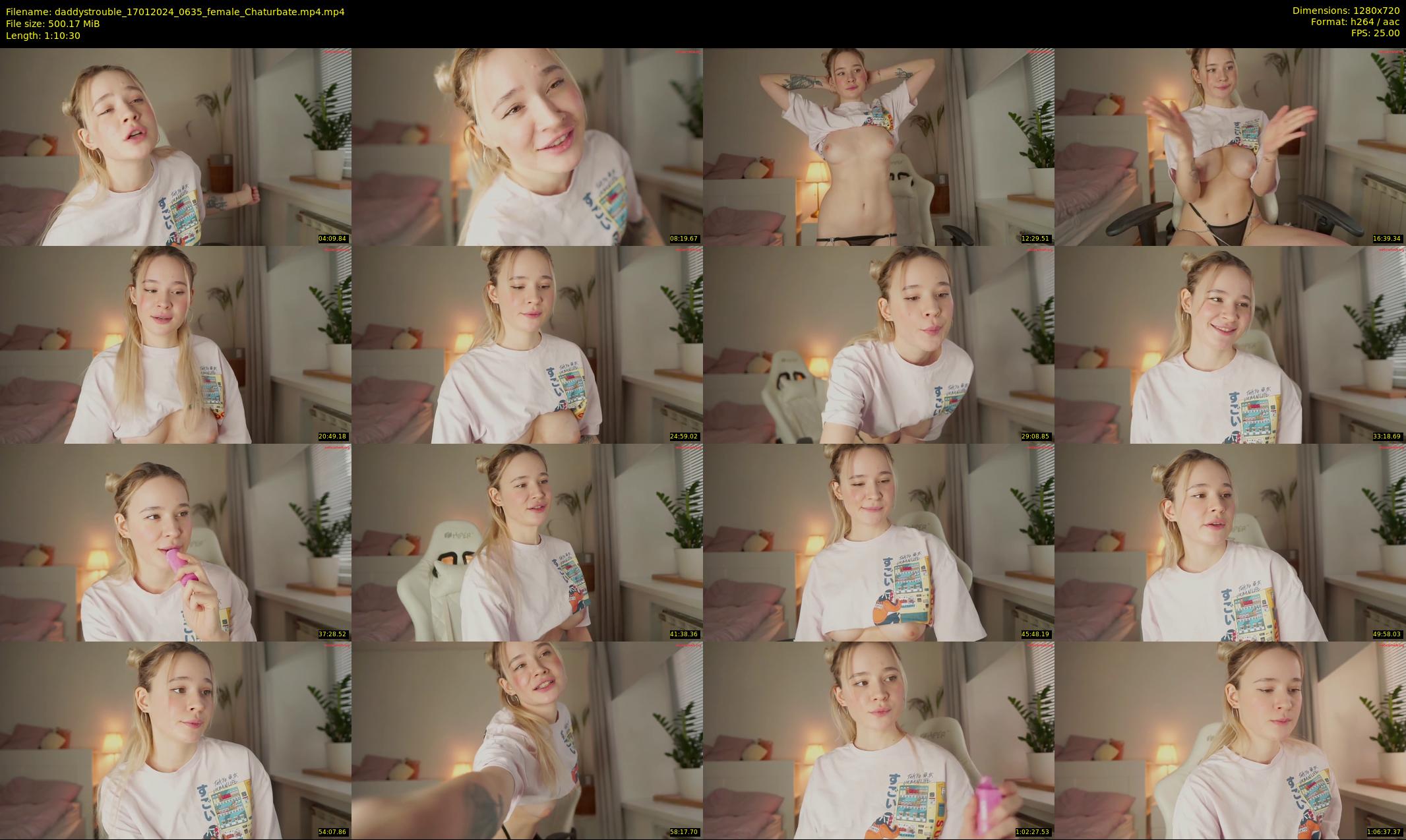 daddystrouble — 71 minute Chaturbate female cam show recording, 720p, Jan 17, 2024