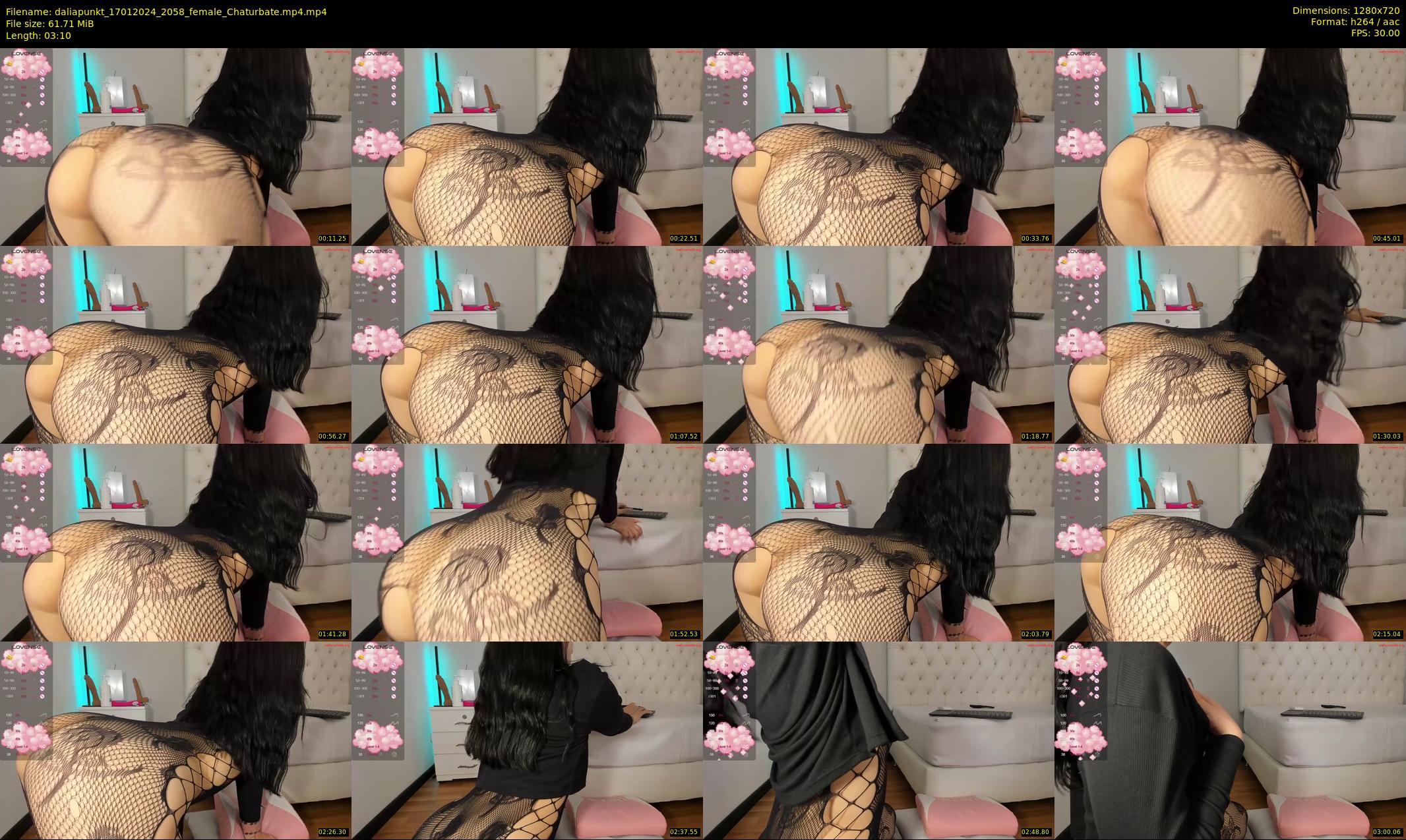 daliapunkt — 4 minute Chaturbate female cam show recording, 720p, Jan 17, 2024