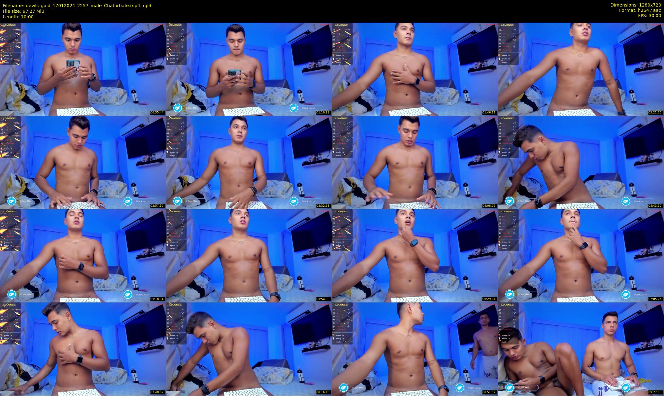 devils_gold — 10 minute Chaturbate male cam show recording, 720p, Jan 17, 2024