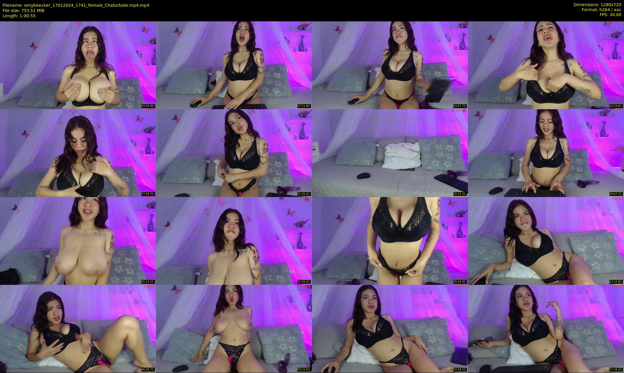 emybeecker — 61 minute Chaturbate female cam show recording, 720p, Jan 17, 2024