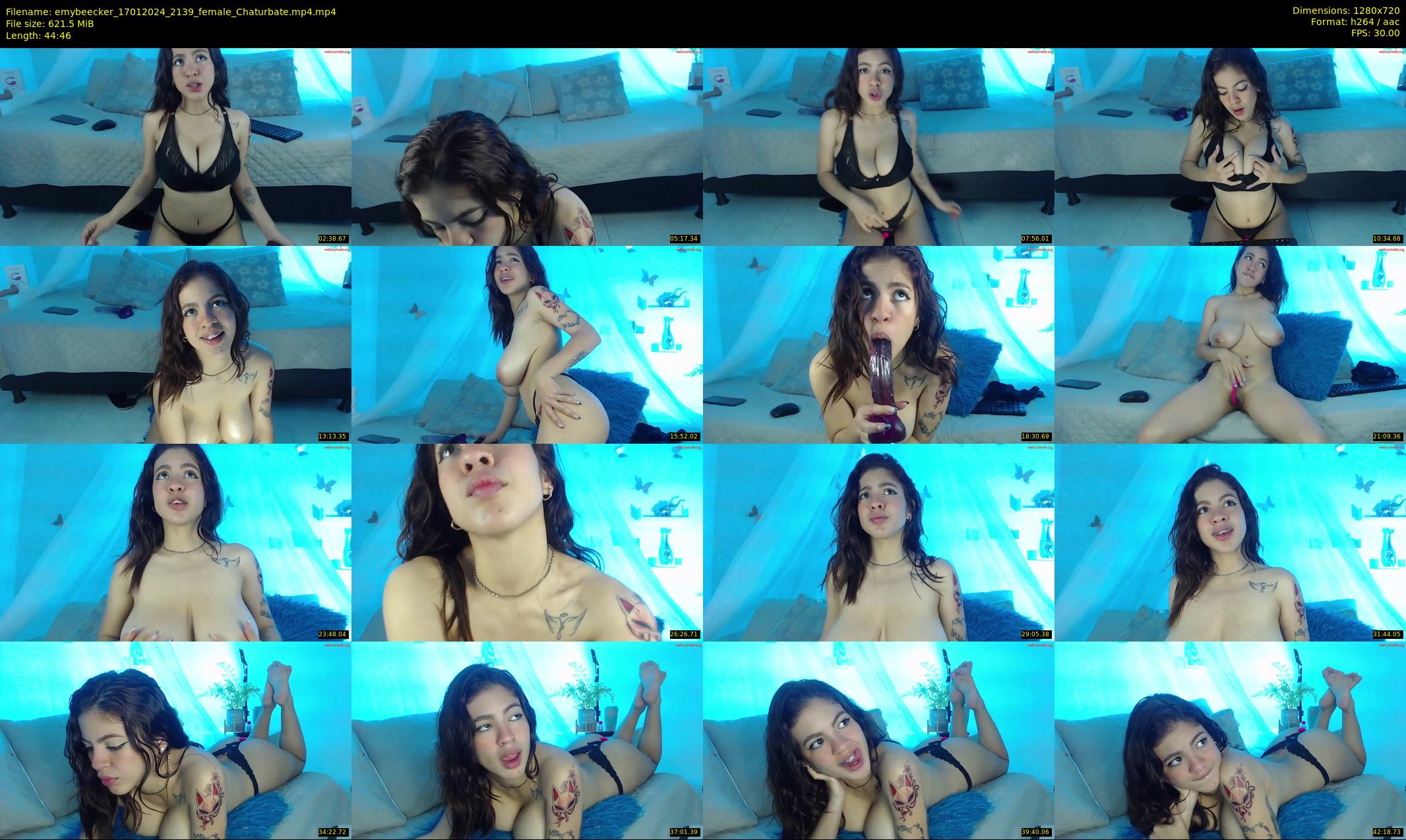 emybeecker — 45 minute Chaturbate female cam show recording, 720p, Jan 17, 2024