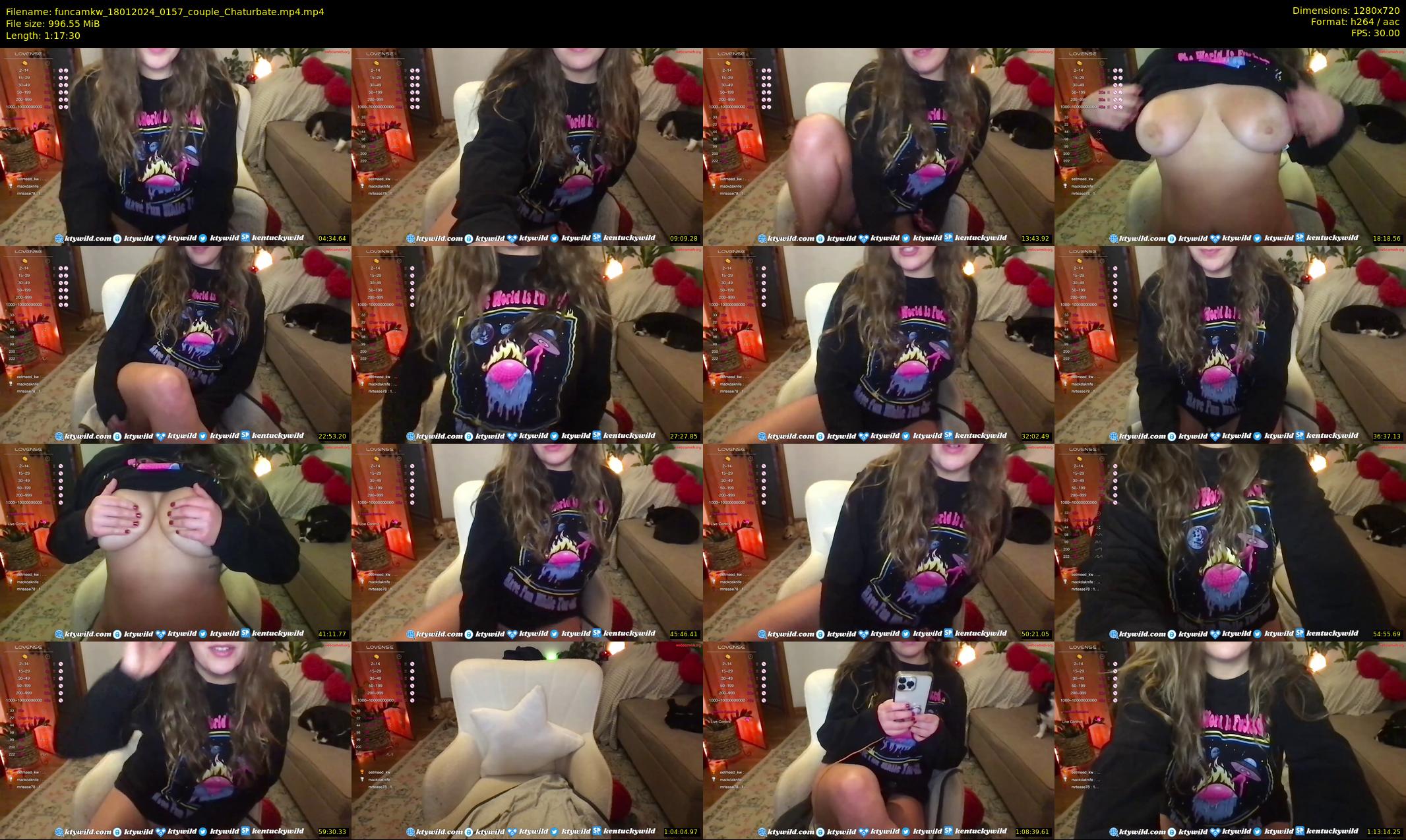 funcamkw — 78 minute Chaturbate female cam show recording, 720p, Jan 18, 2024