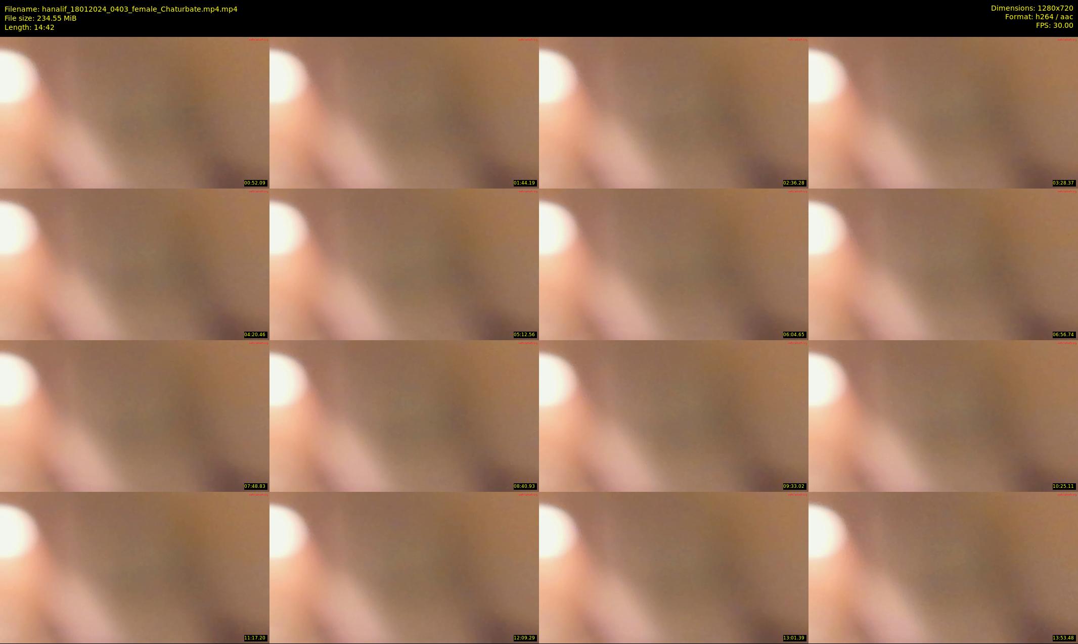 hanalif — 15 minute Chaturbate female cam show recording, 720p, Jan 18, 2024