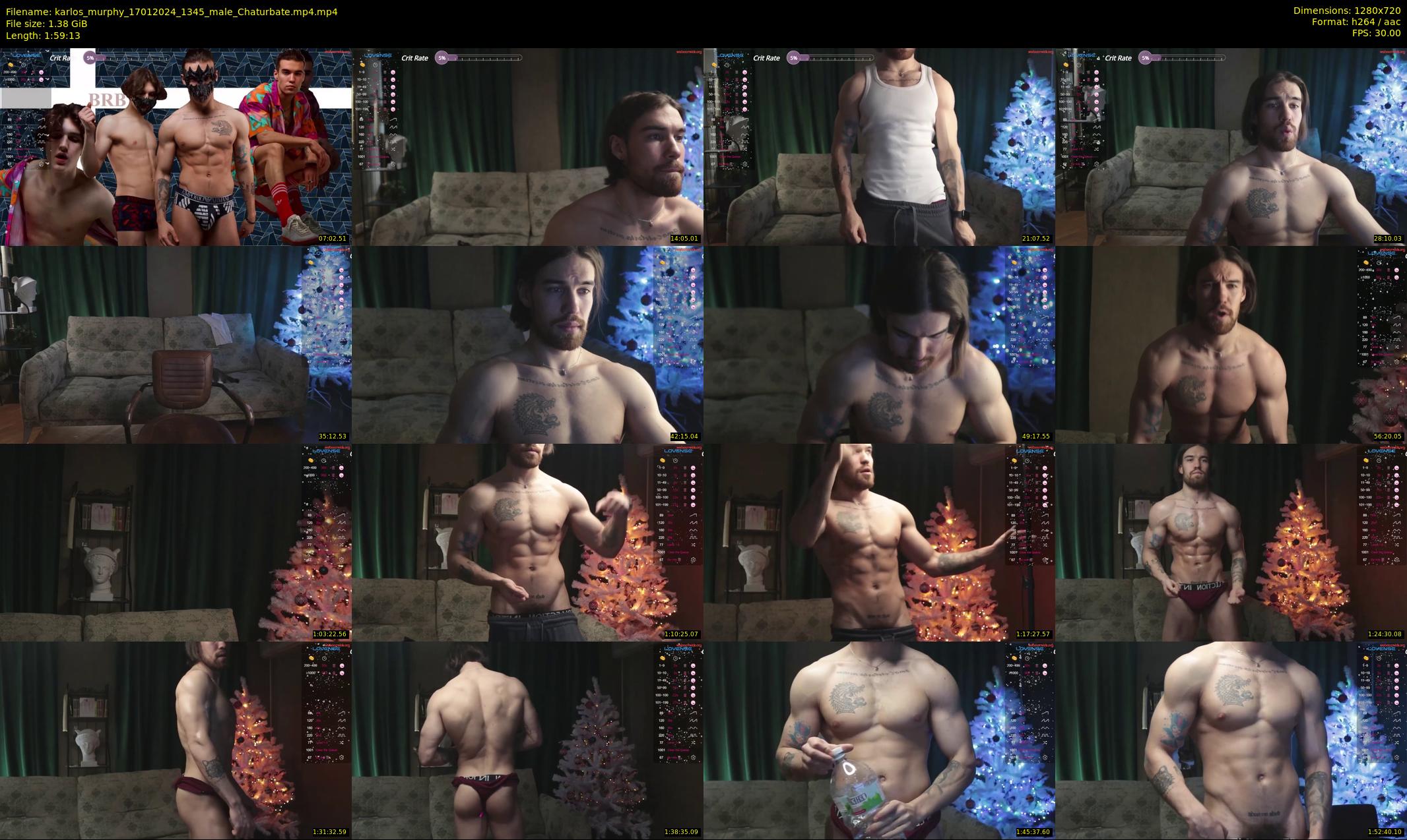 karlos_murphy — 120 minute Chaturbate male cam show recording, 720p, Jan 17, 2024