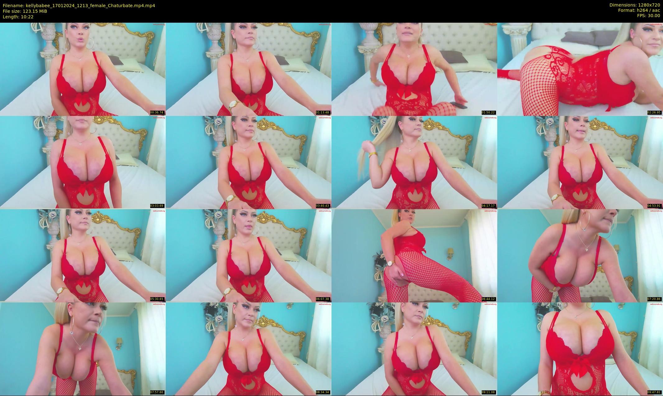 kellybabee — 11 minute Chaturbate female cam show recording, 720p, Jan 17, 2024