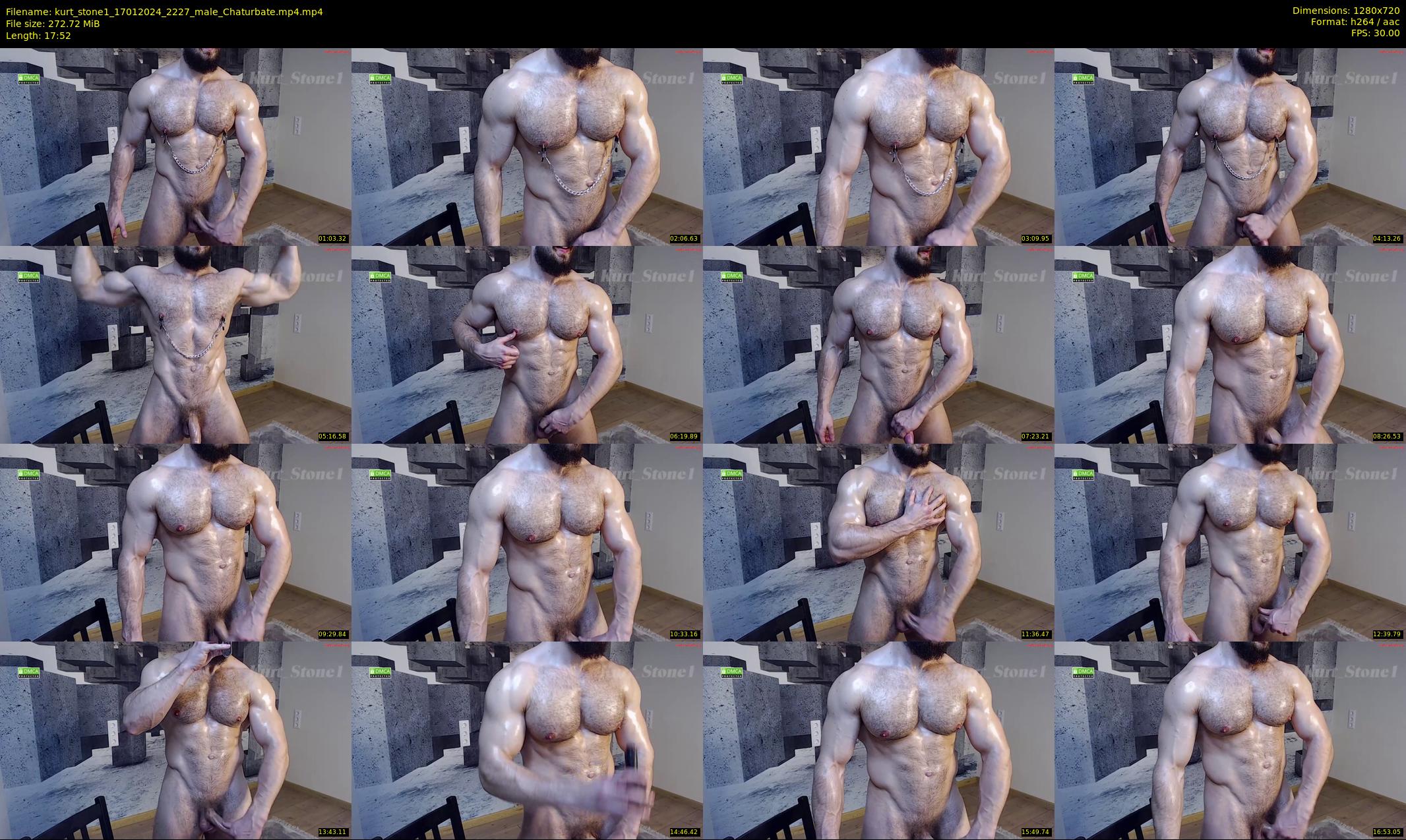 kurt_stone1 — 18 minute Chaturbate male cam show recording, 720p, Jan 17, 2024