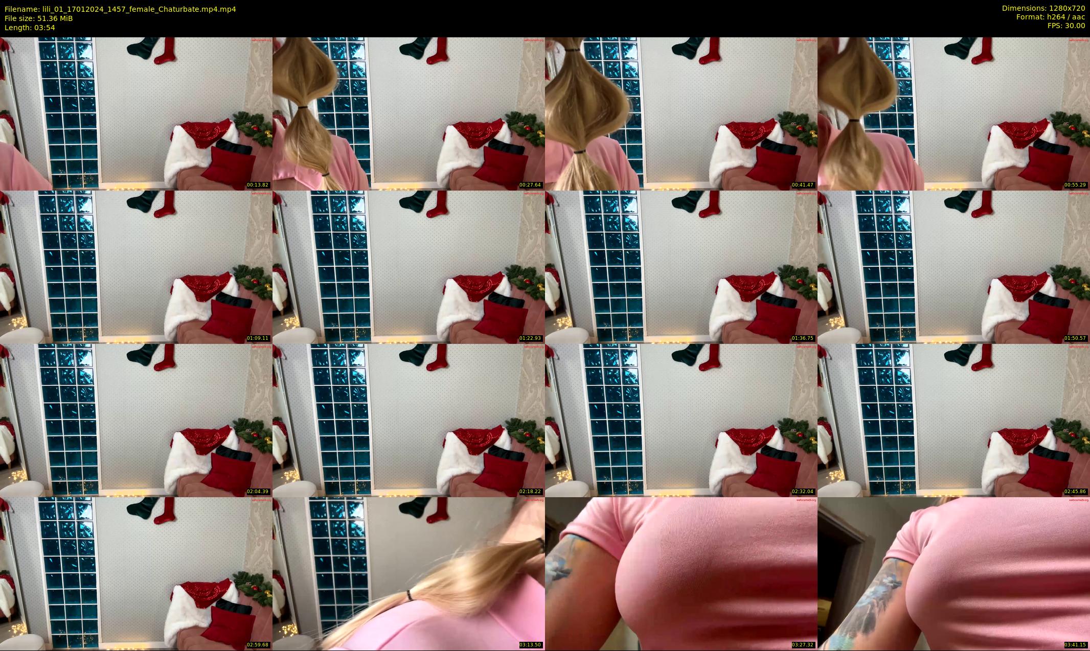 lili_01 — 4 minute Chaturbate female cam show recording, 720p, Jan 17, 2024