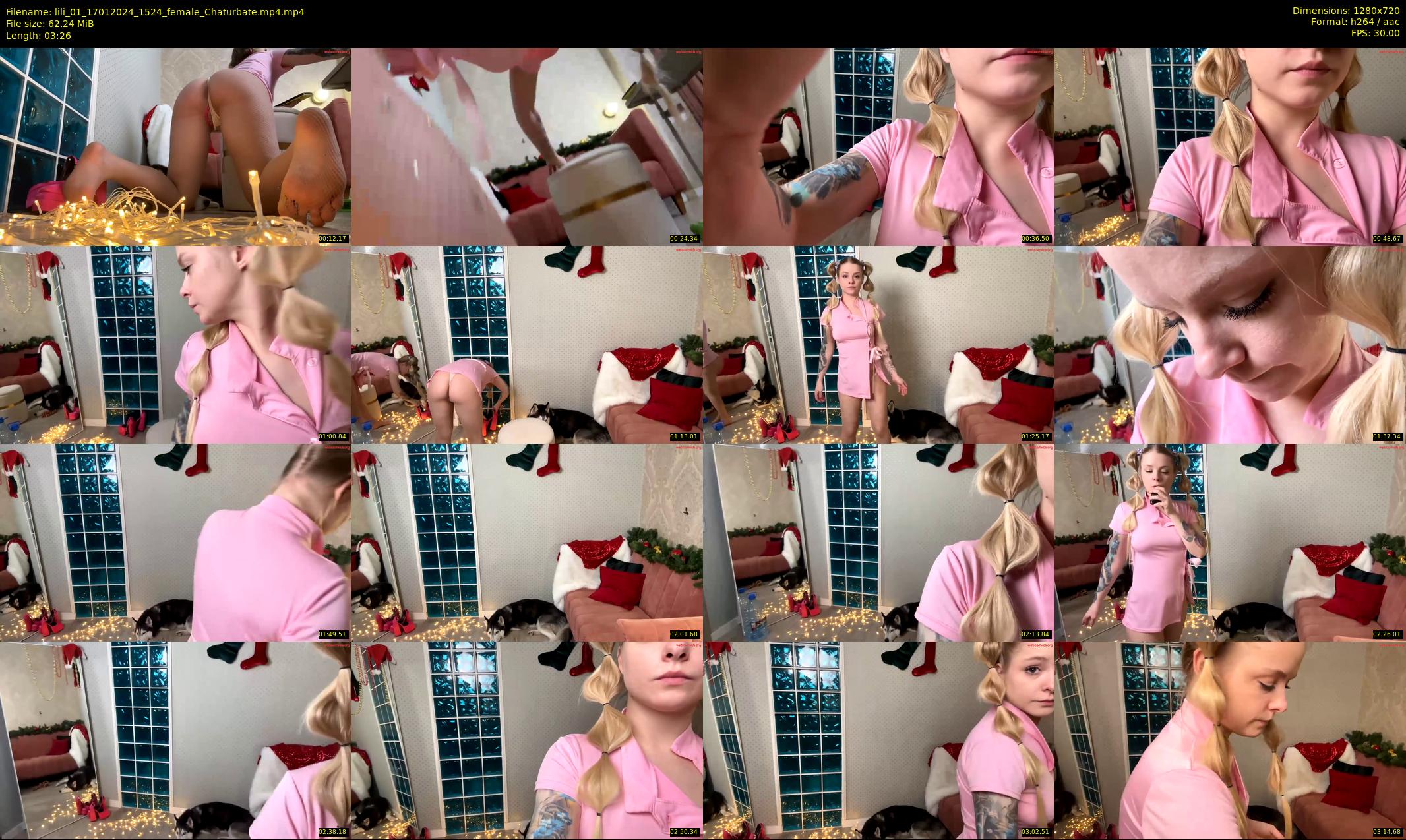 lili_01 — 4 minute Chaturbate female cam show recording, 720p, Jan 17, 2024
