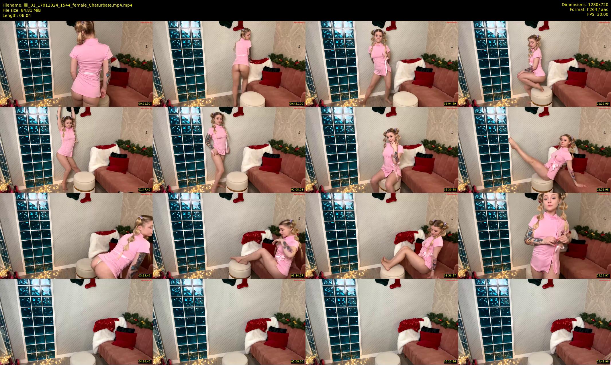 lili_01 — 7 minute Chaturbate female cam show recording, 720p, Jan 17, 2024