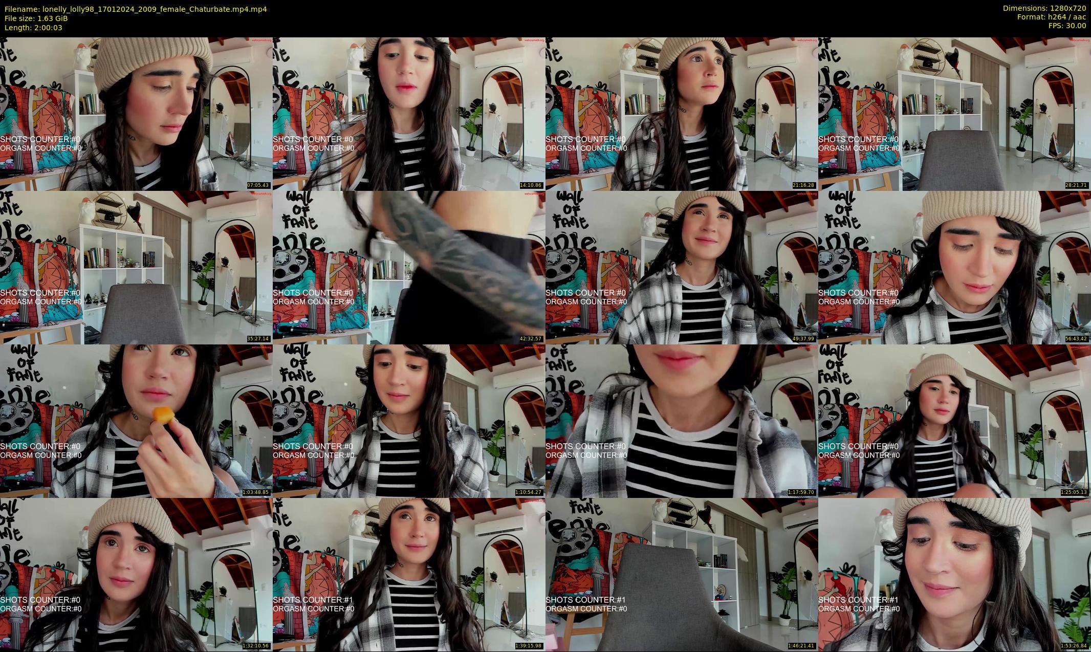 lonelly_lolly98 — 121 minute Chaturbate female cam show recording, 720p, Jan 17, 2024