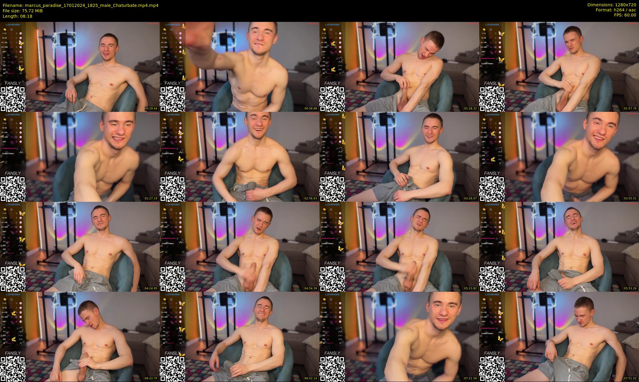 marcus_paradise — 9 minute Chaturbate male cam show recording, 720p, Jan 17, 2024