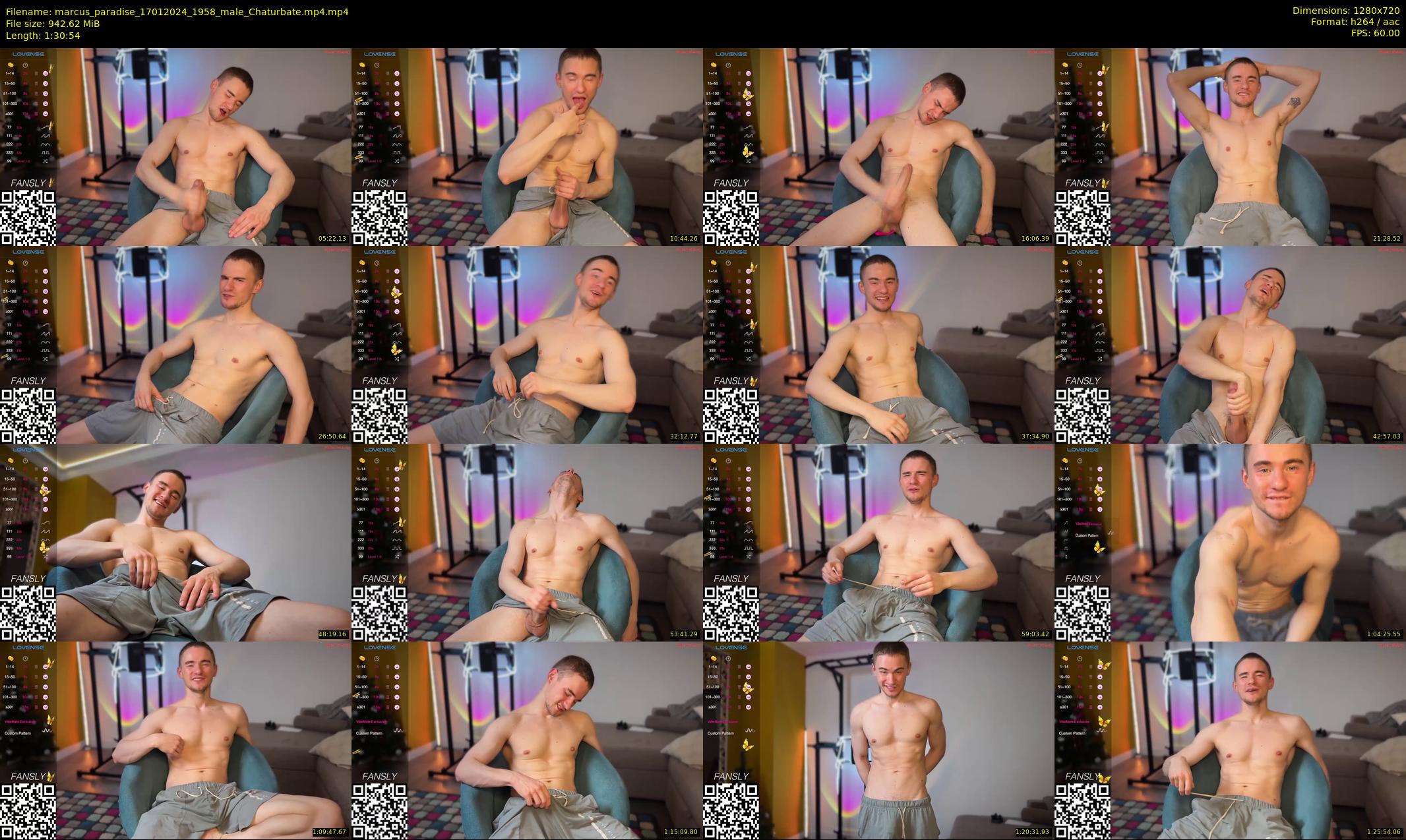 marcus_paradise — 91 minute Chaturbate male cam show recording, 720p, Jan 17, 2024