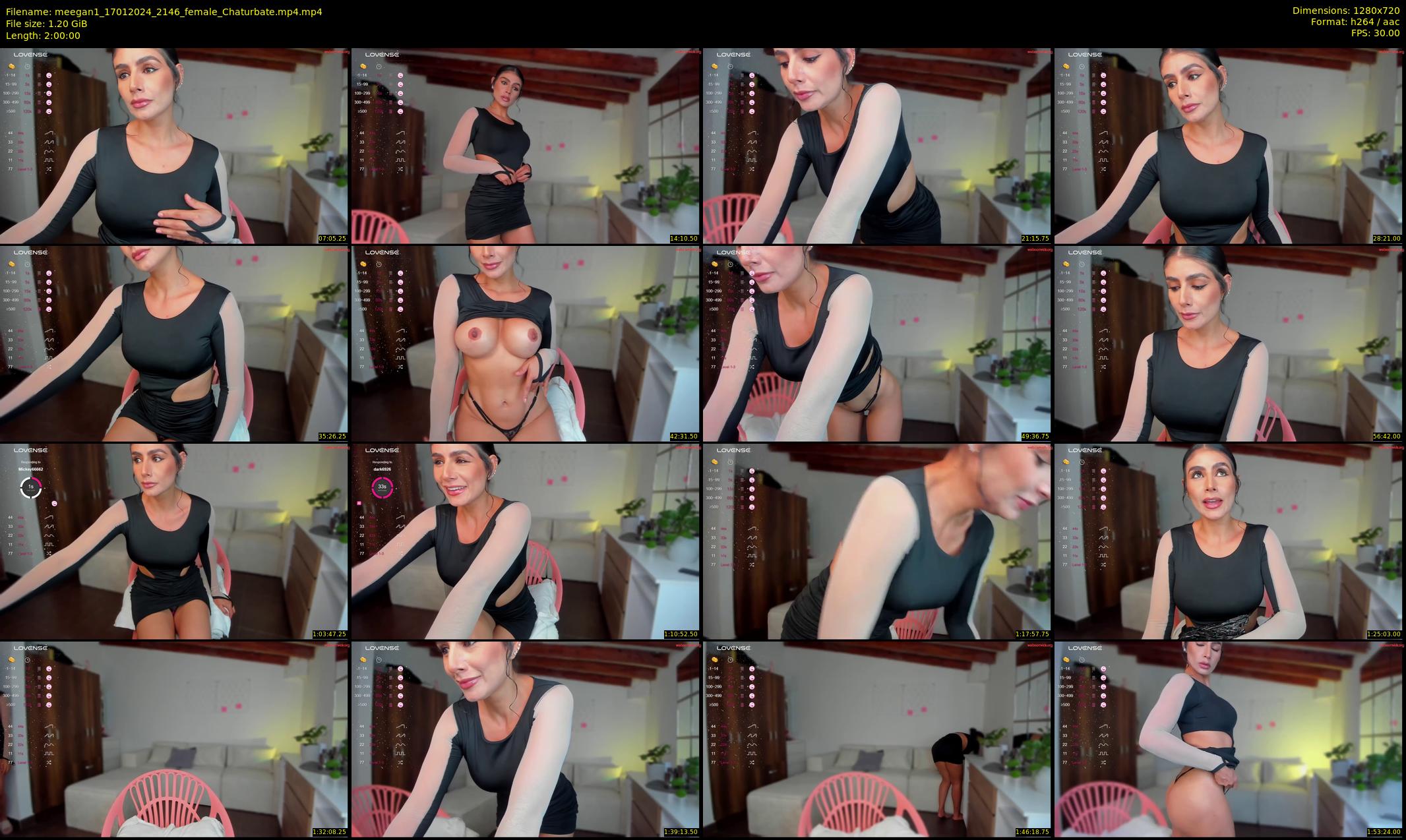 meegan1 — 120 minute Chaturbate female cam show recording, 720p, Jan 17, 2024