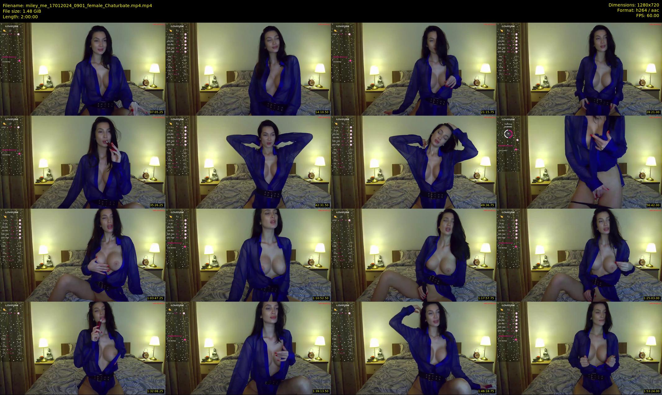 miley_me — 120 minute Chaturbate female cam show recording, 720p, Jan 17, 2024