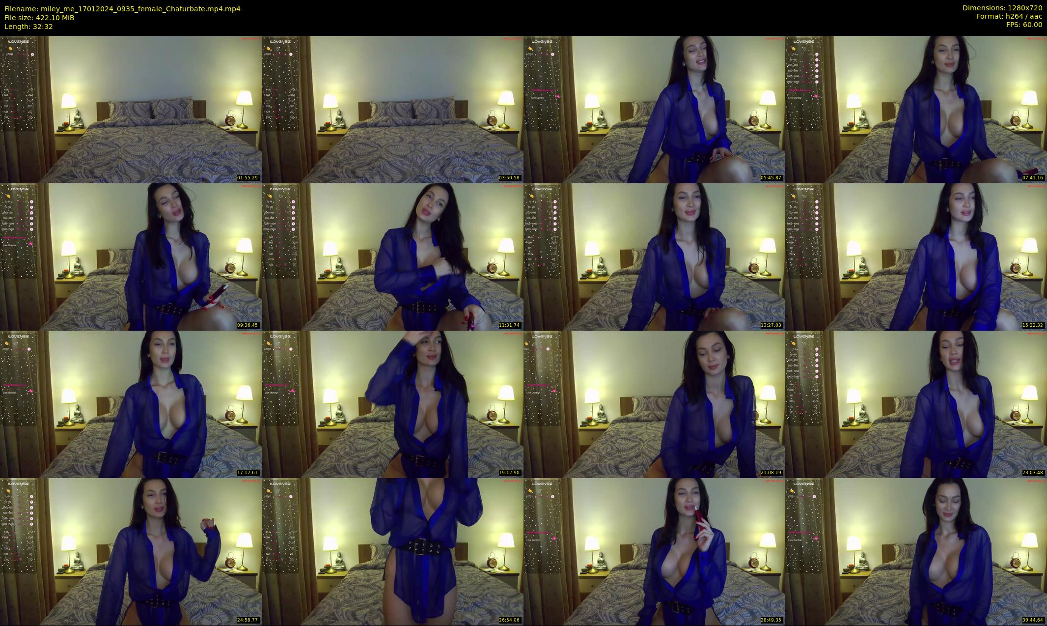 miley_me — 33 minute Chaturbate female cam show recording, 720p, Jan 17, 2024