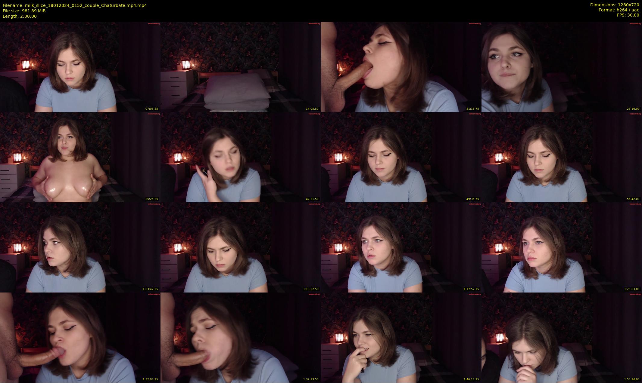 milk_slice — 120 minute Chaturbate couple cam show recording, 720p, Jan 18, 2024