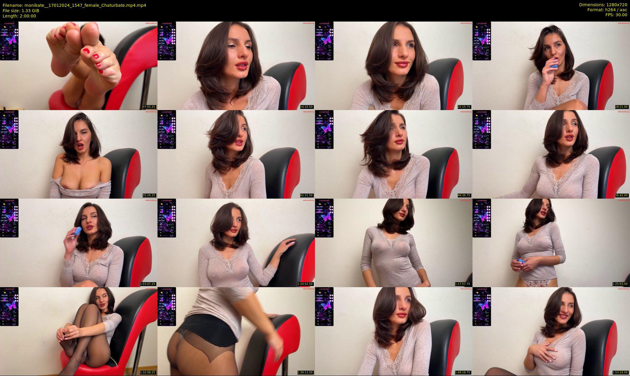 monikate_ — 120 minute Chaturbate couple cam show recording, 720p, Jan 17, 2024