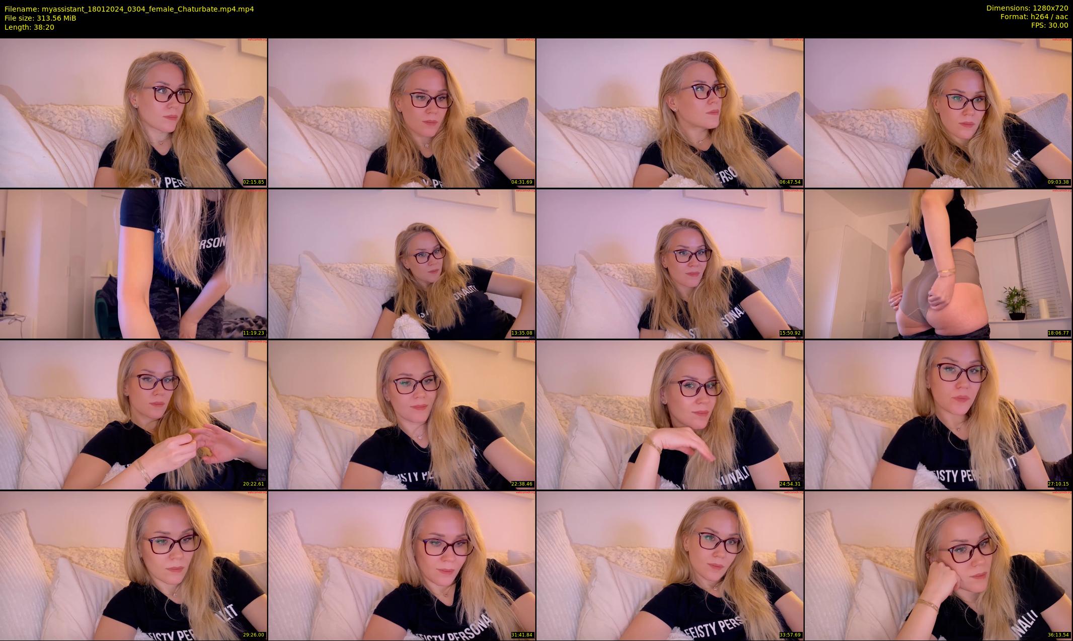 myassistant — 39 minute Chaturbate female cam show recording, 720p, Jan 18, 2024