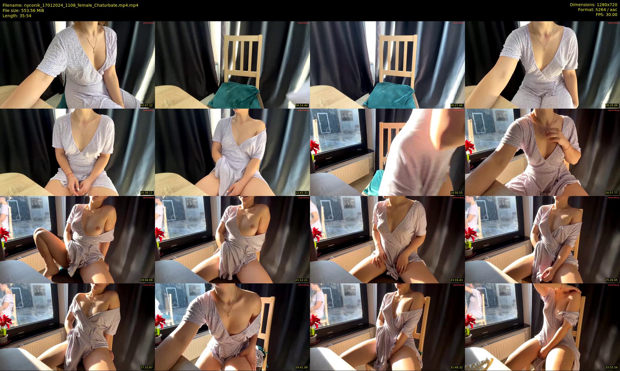 nyconik — 36 minute Chaturbate female cam show recording, 720p, Jan 17, 2024
