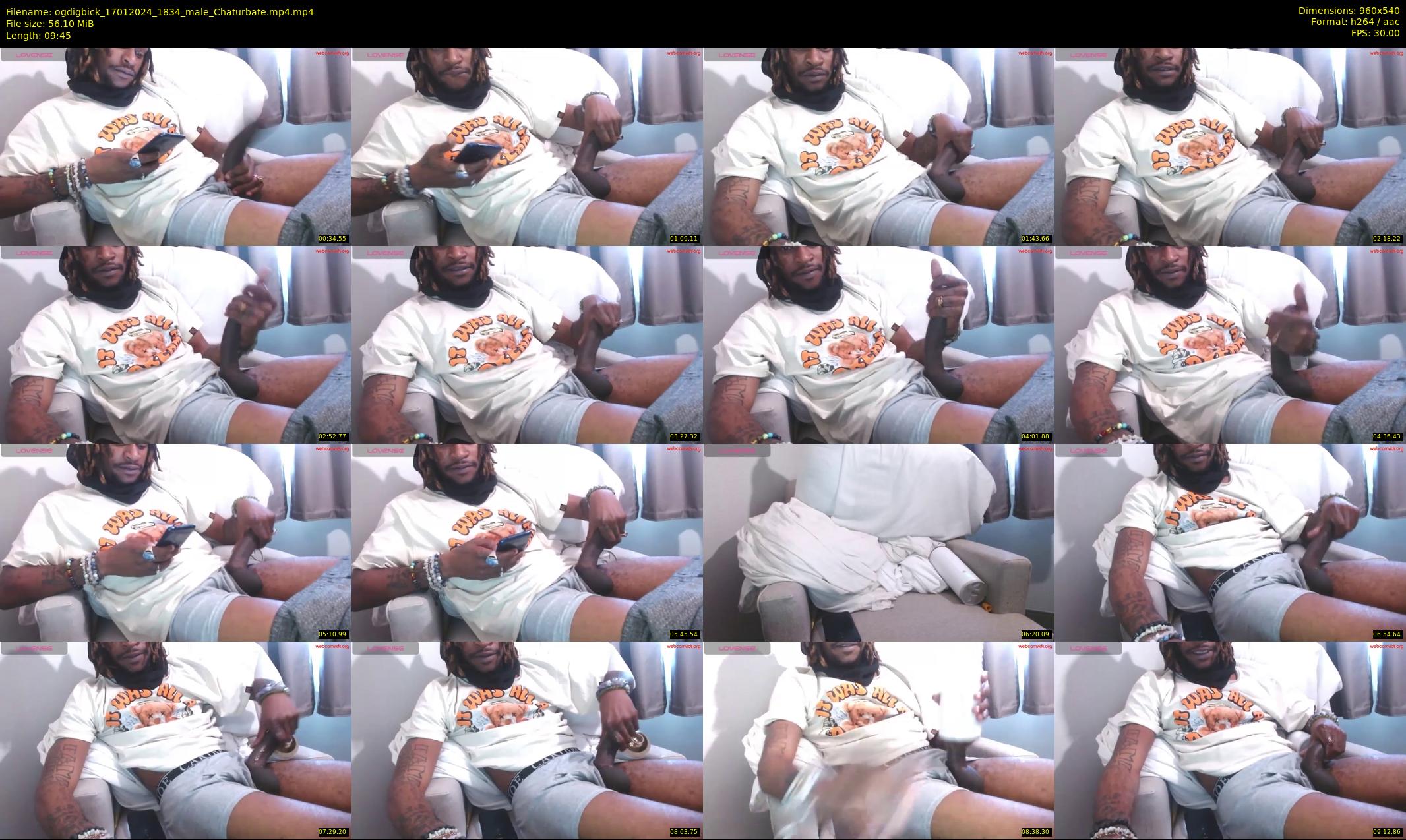 ogdigbick — 10 minute Chaturbate male cam show recording, 480p, Jan 17, 2024