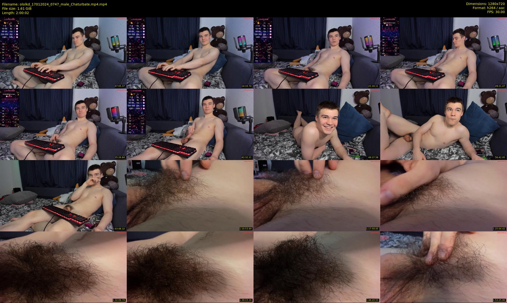ololkd — 121 minute Chaturbate male cam show recording, 720p, Jan 17, 2024