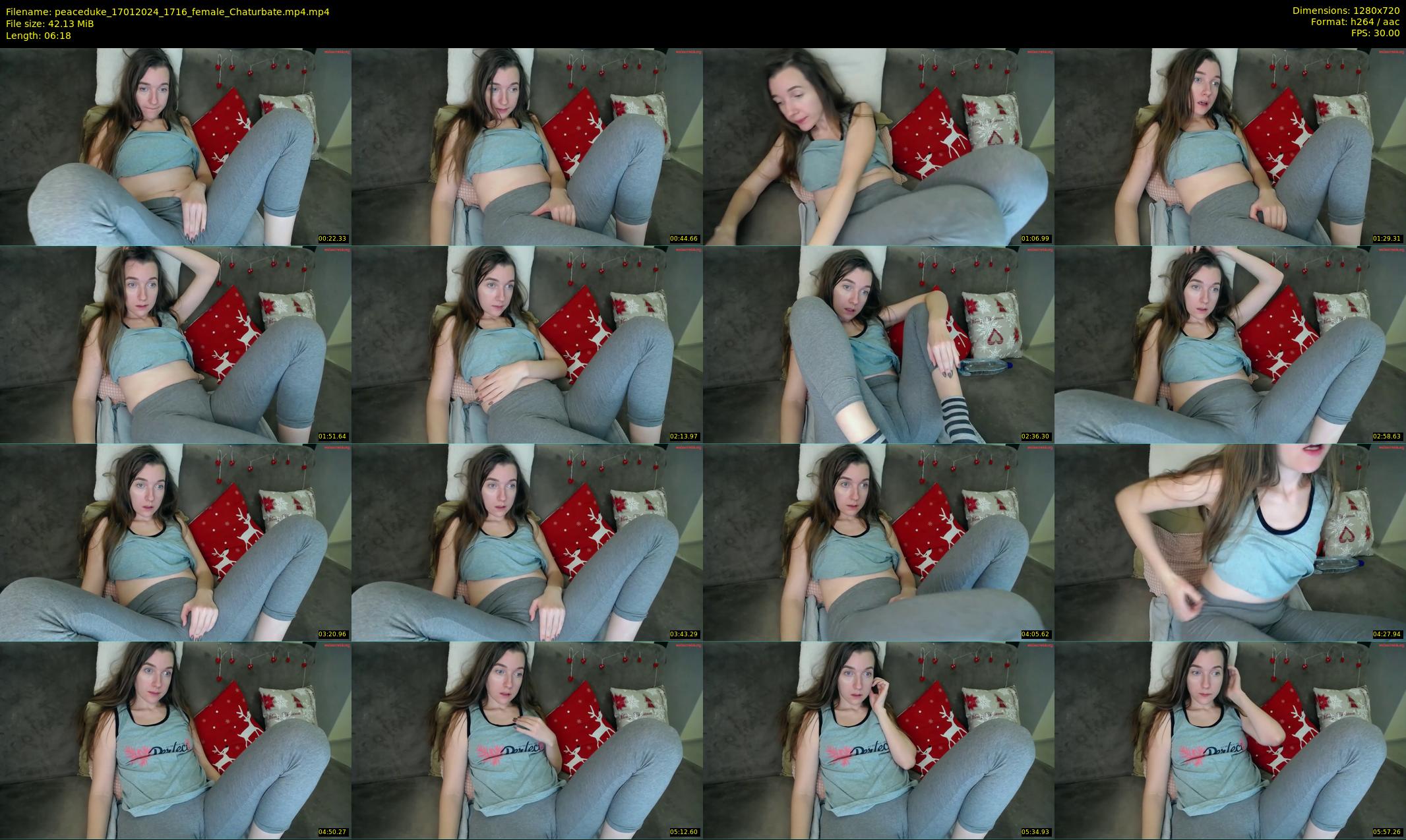 peaceduke — 7 minute Chaturbate female cam show recording, 720p, Jan 17, 2024
