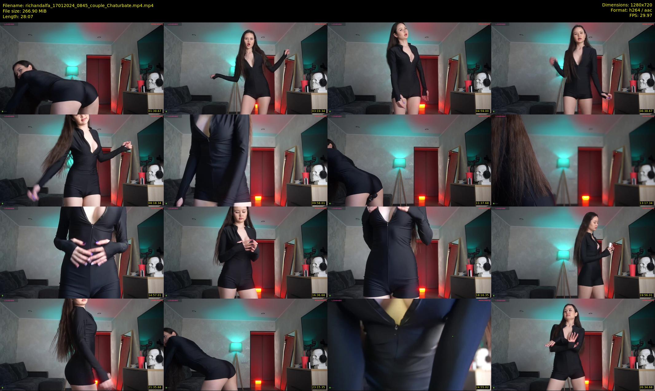 richandalfa — 29 minute Chaturbate couple cam show recording, 720p, Jan 17, 2024