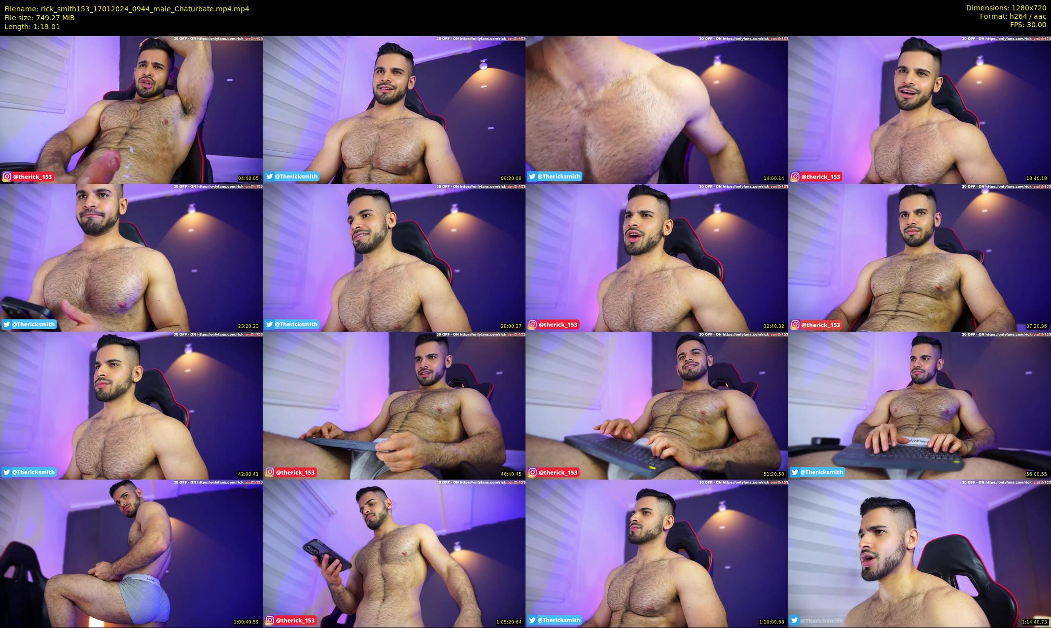 rick_smith153 — 80 minute Chaturbate male cam show recording, 720p, Jan 17, 2024
