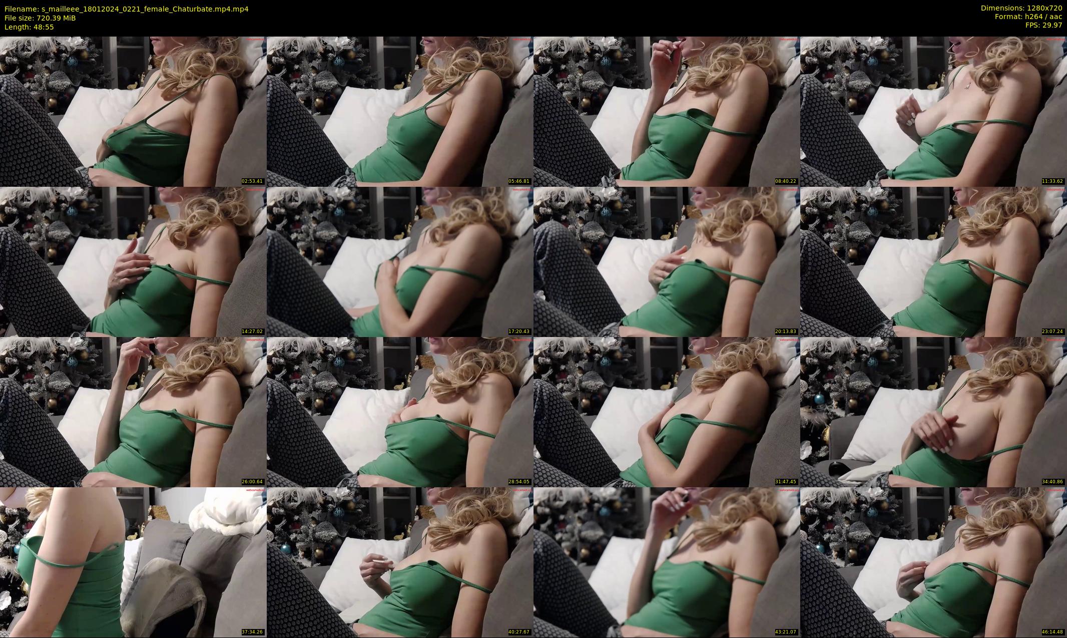 s_mailleee — 49 minute Chaturbate female cam show recording, 720p, Jan 18, 2024