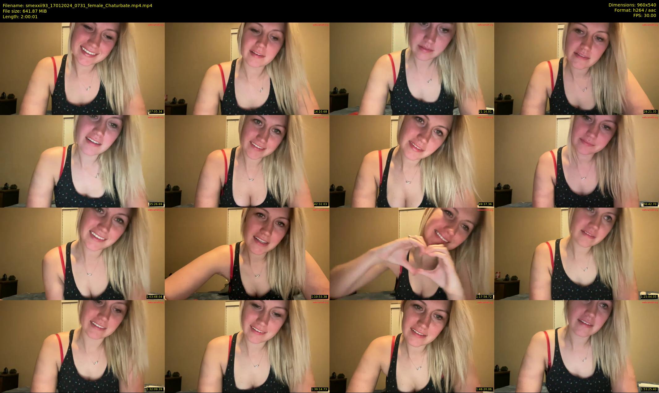 smexxii93 — 121 minute Chaturbate female cam show recording, 480p, Jan 17, 2024