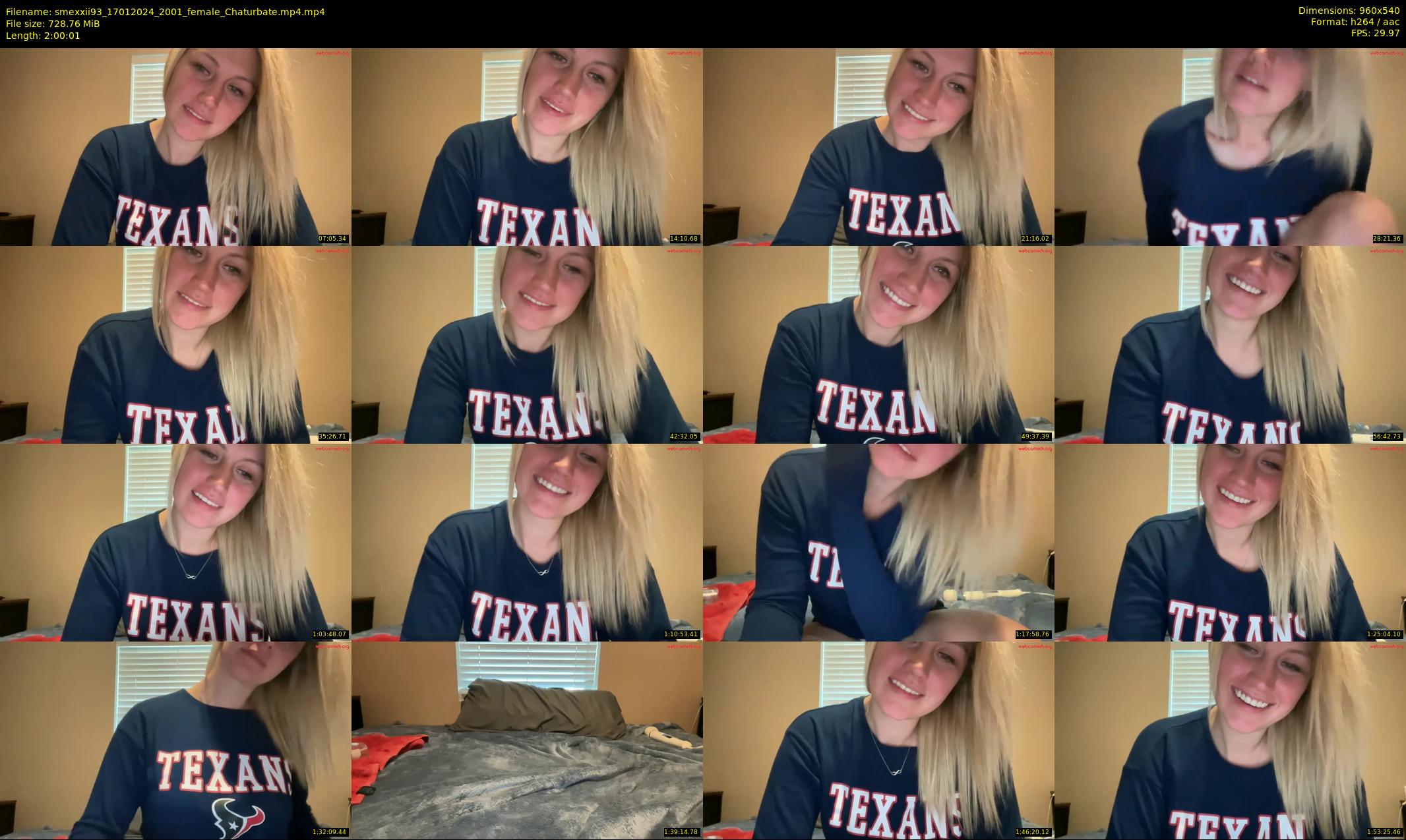smexxii93 — 121 minute Chaturbate female cam show recording, 480p, Jan 17, 2024
