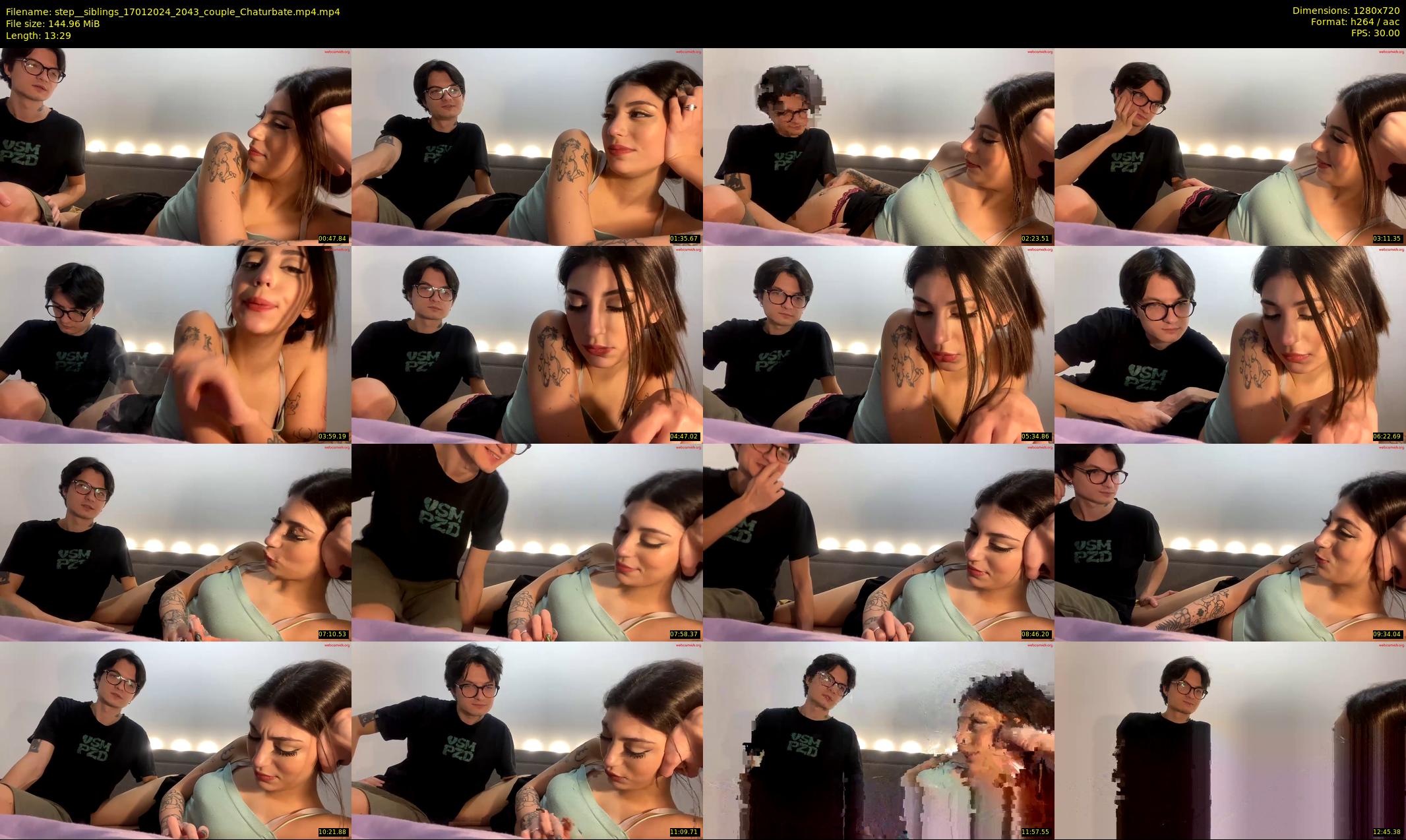 step__siblings — 14 minute Chaturbate couple cam show recording, 720p, Jan 17, 2024
