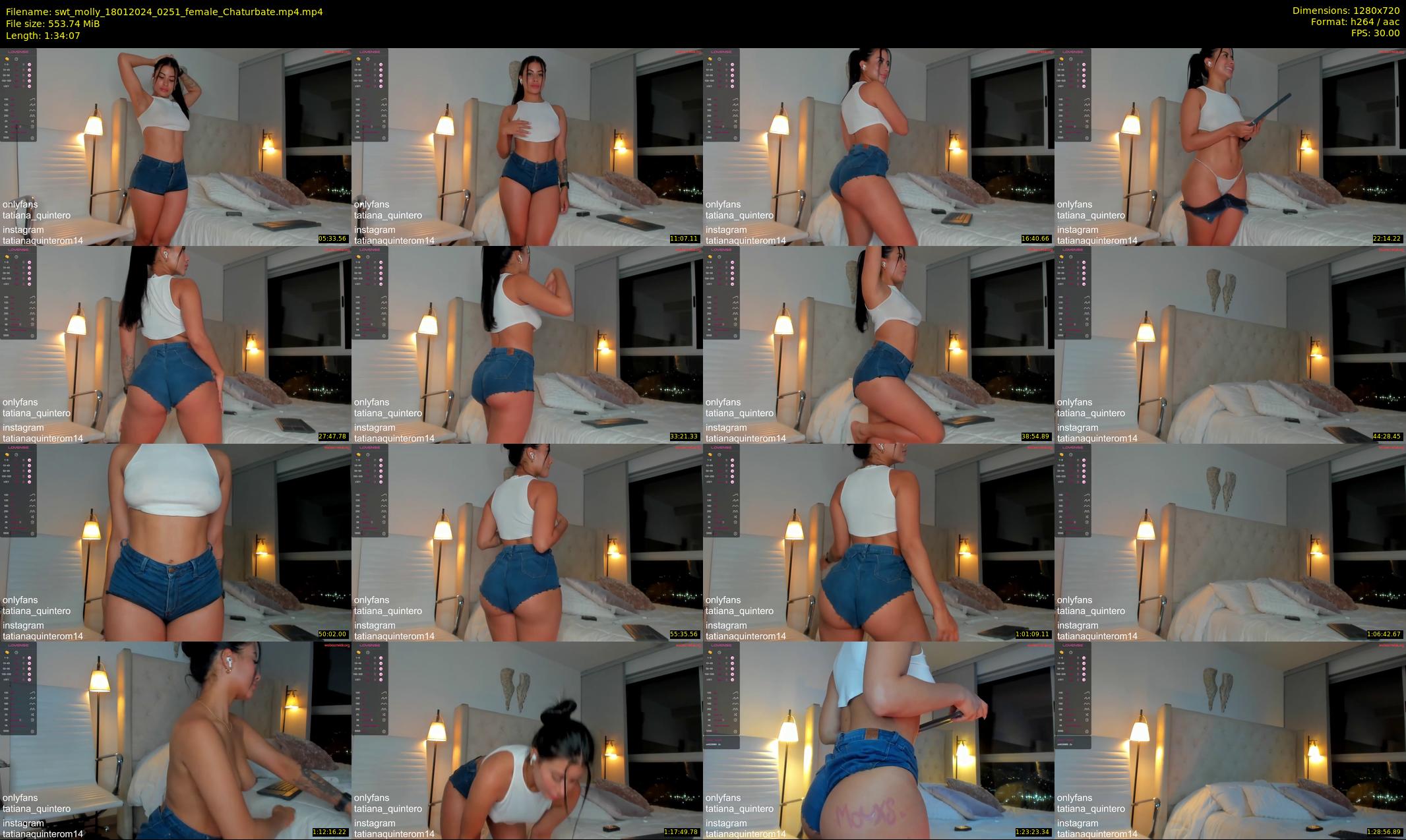 swt_molly — 95 minute Chaturbate female cam show recording, 720p, Jan 18, 2024