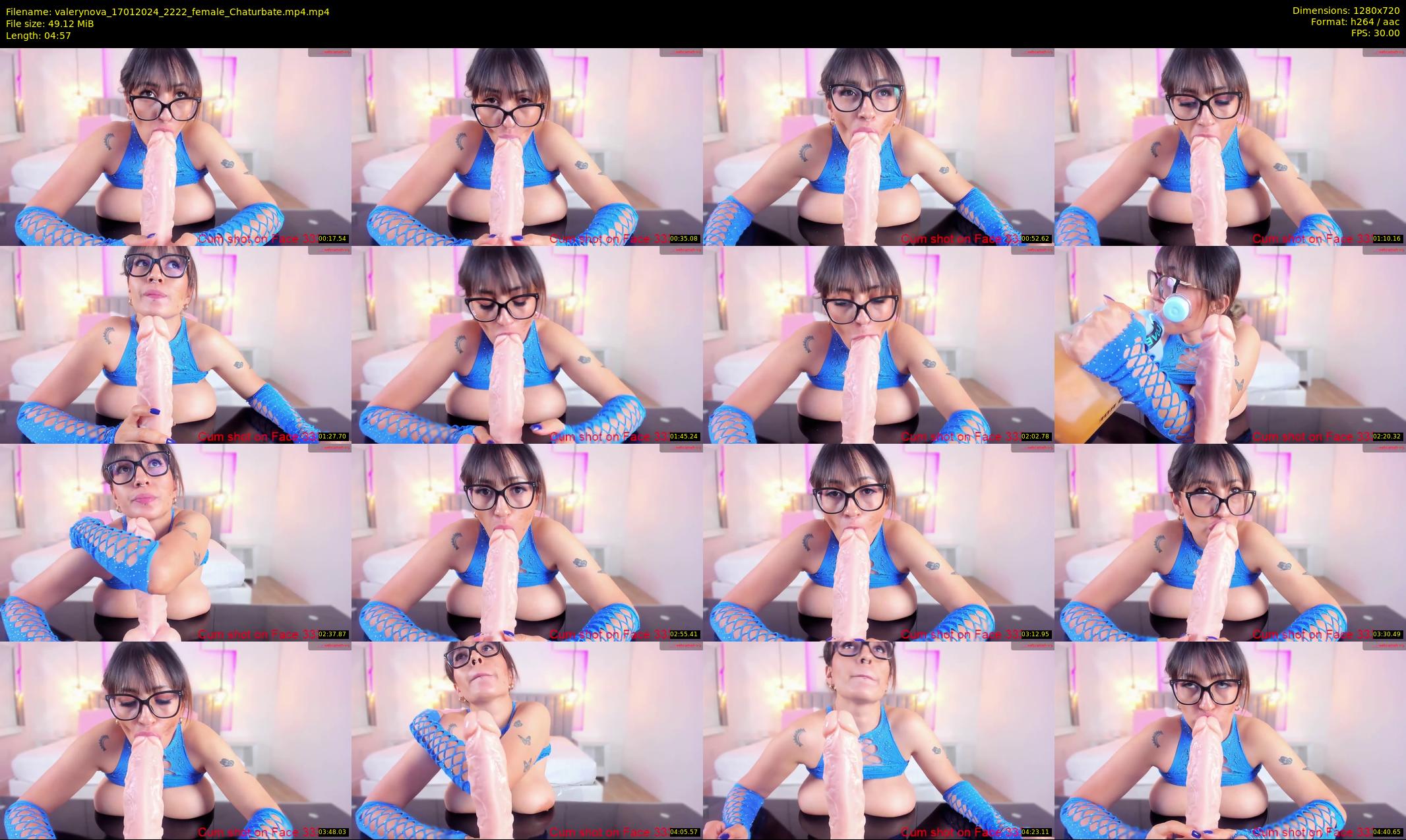 valerynova — 5 minute Chaturbate female cam show recording, 720p, Jan 17, 2024