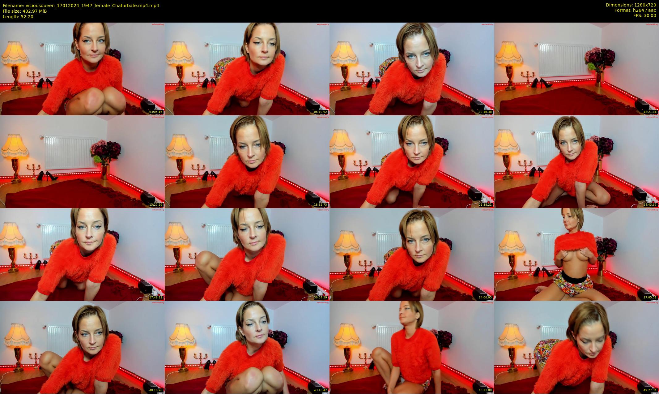 viciousqueen — 53 minute Chaturbate female cam show recording, 720p, Jan 17, 2024