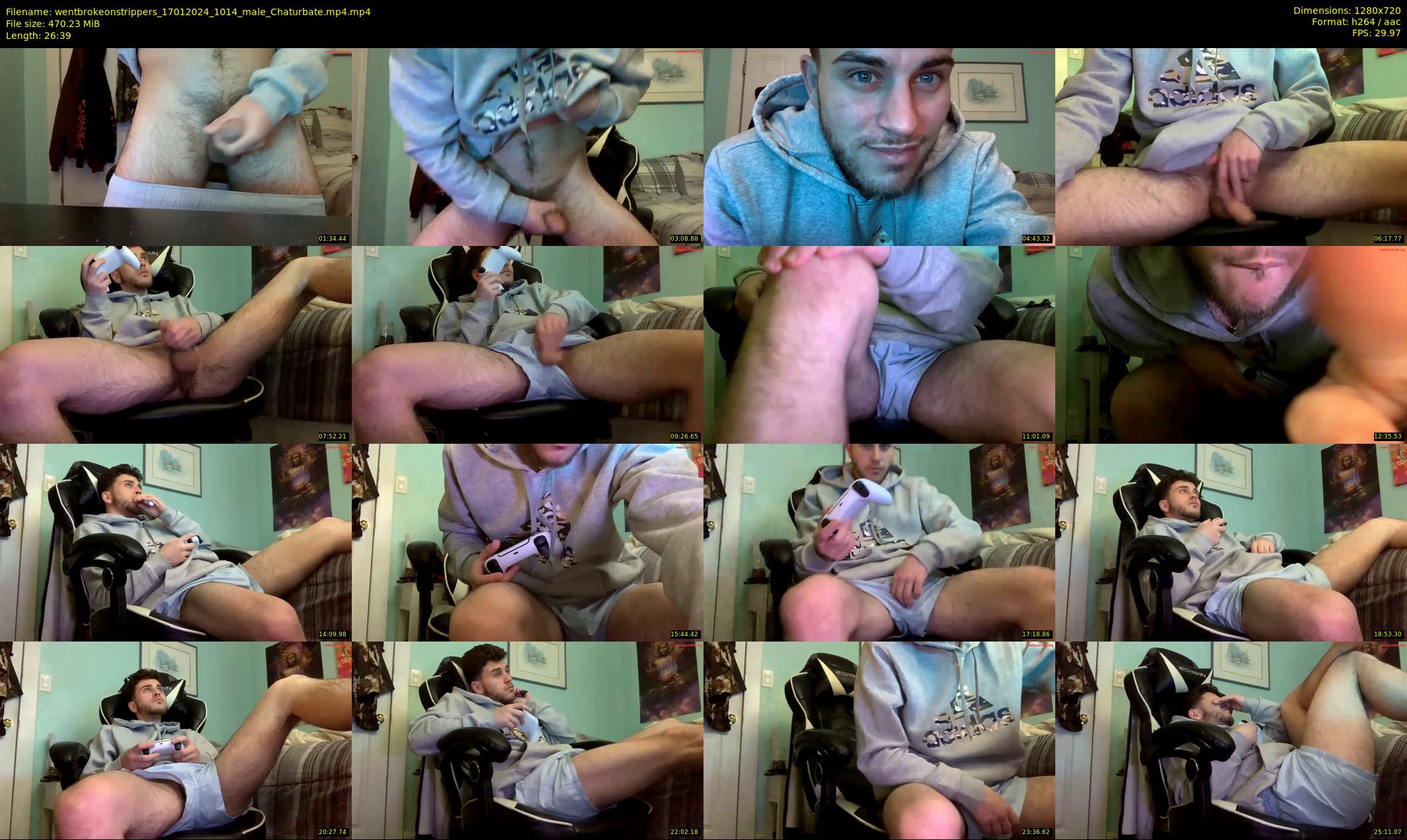 wentbrokeonstrippers — 27 minute Chaturbate male cam show recording, 720p, Jan 17, 2024