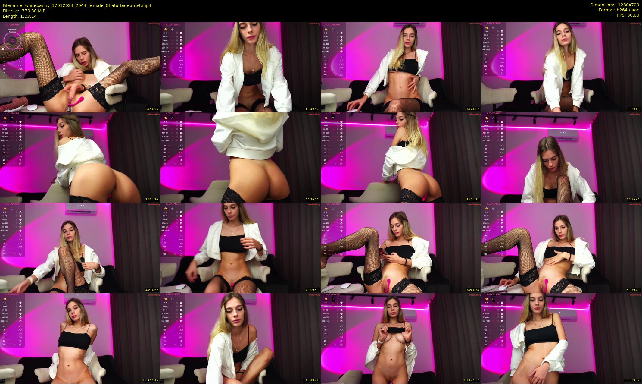 whitebanny — 84 minute Chaturbate couple cam show recording, 720p, Jan 17, 2024