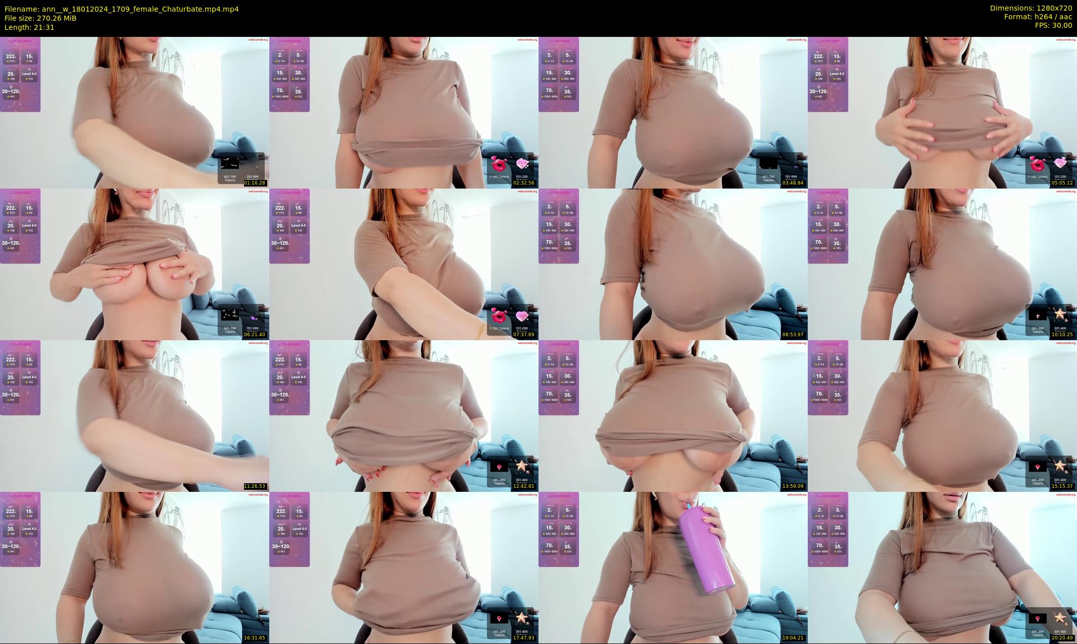 ann__w — 22 minute Chaturbate female cam show recording, 720p, Jan 18, 2024