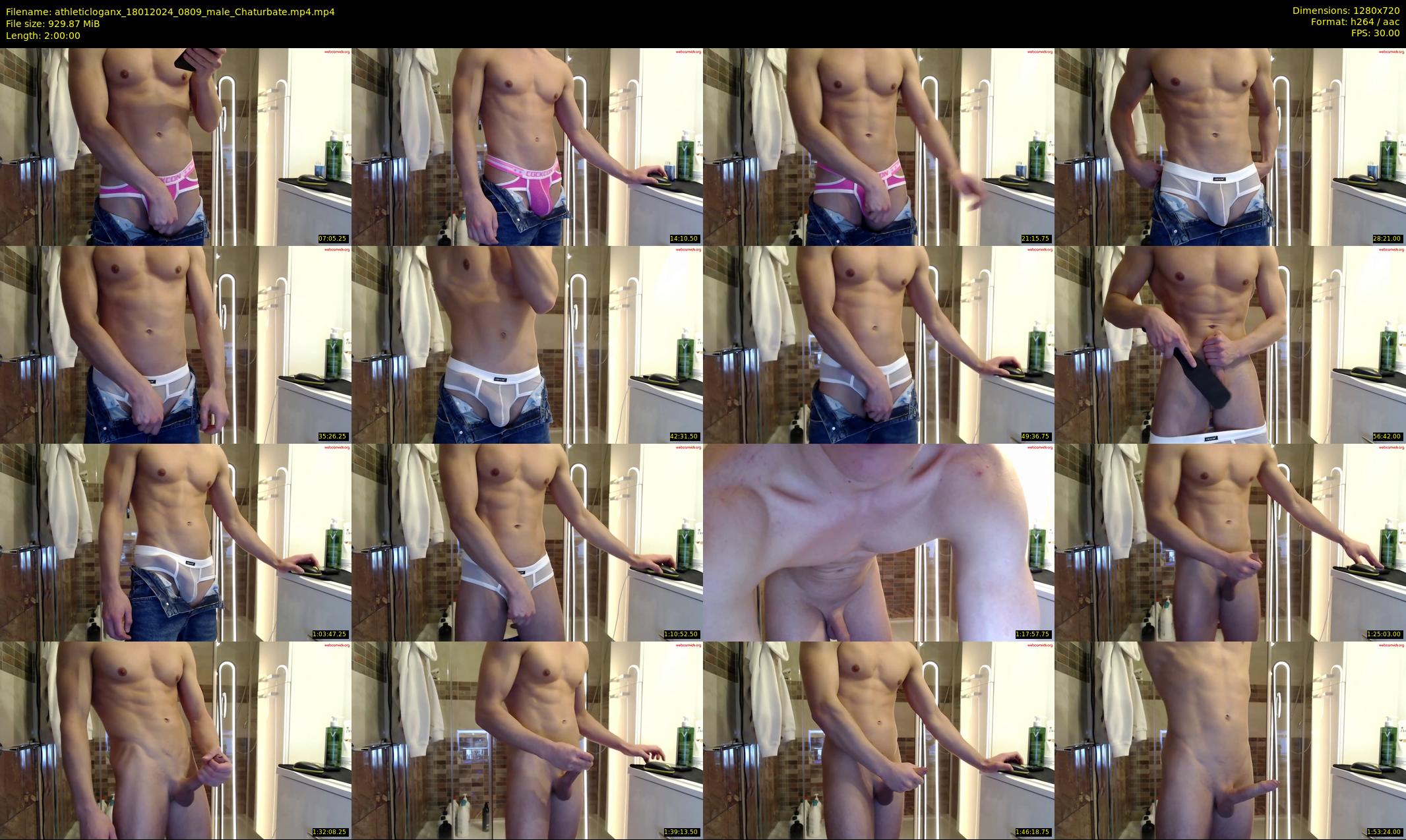 athleticloganx — 120 minute Chaturbate male cam show recording, 720p, Jan 18, 2024
