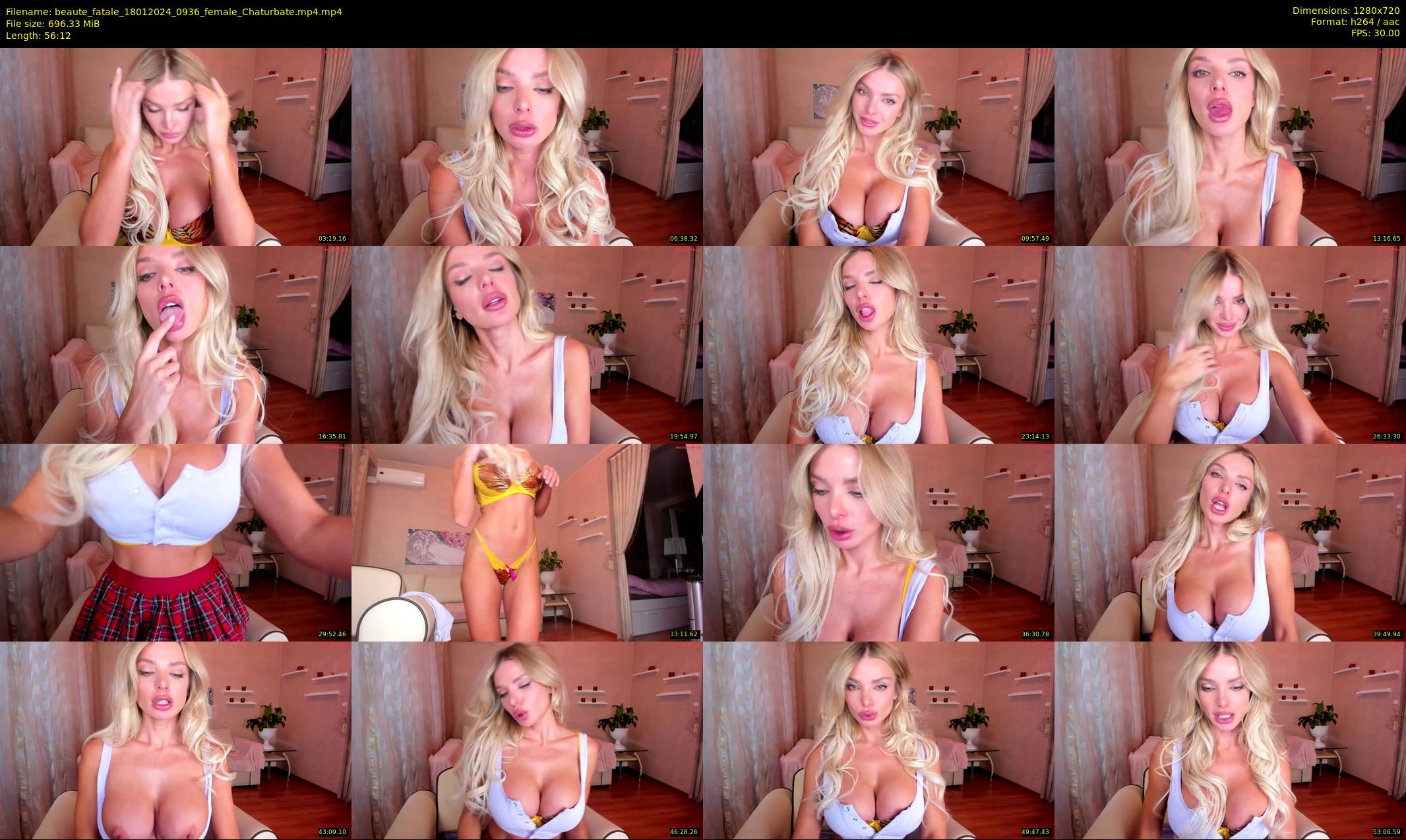 beaute_fatale — 57 minute Chaturbate female cam show recording, 720p, Jan 18, 2024