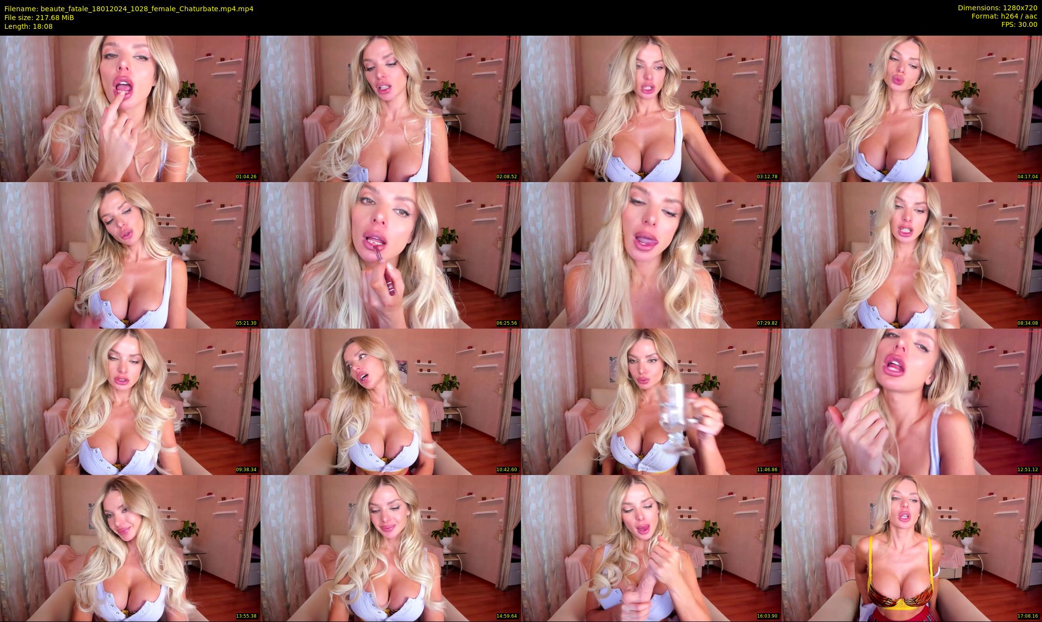 beaute_fatale — 19 minute Chaturbate female cam show recording, 720p, Jan 18, 2024