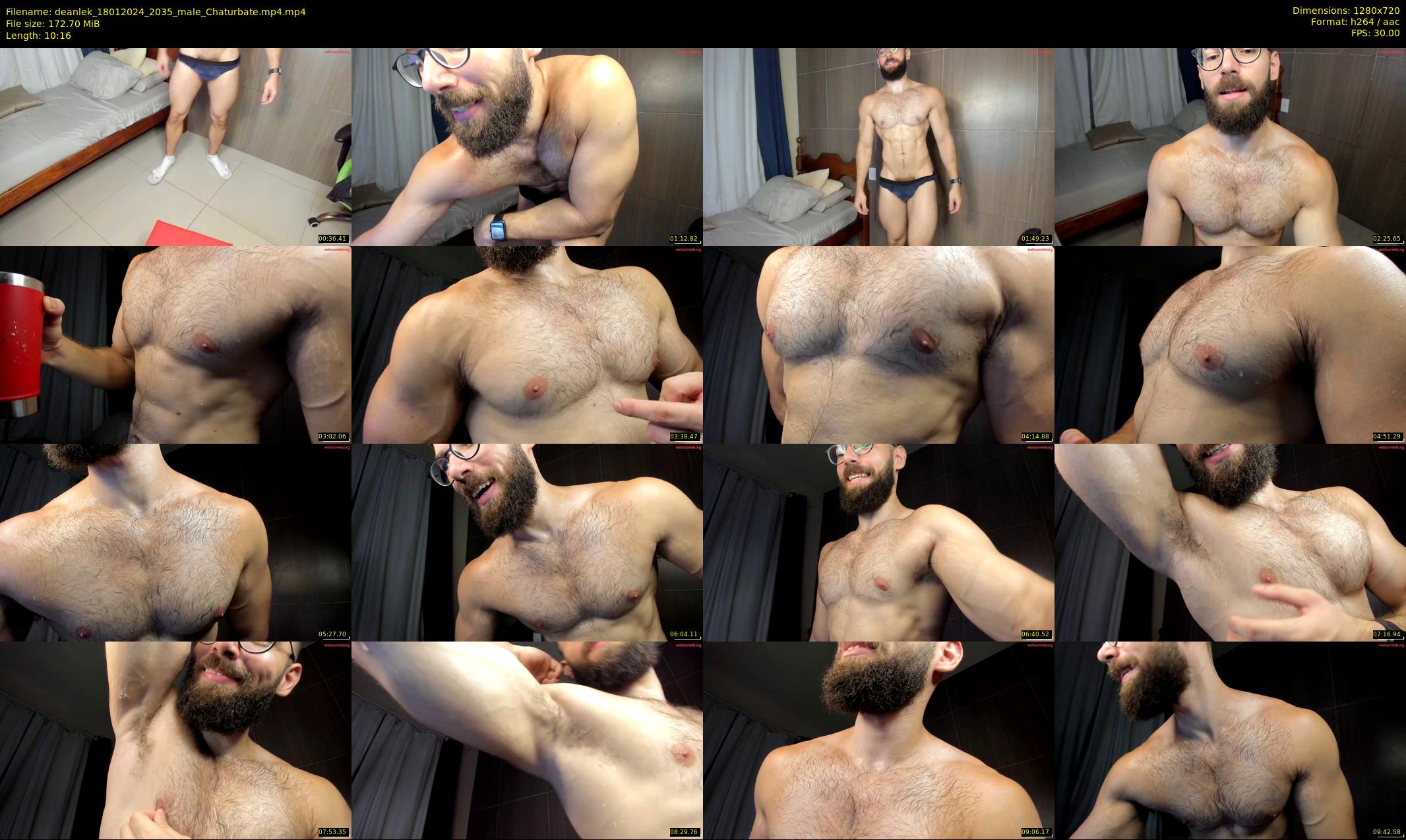deanlek — 11 minute Chaturbate male cam show recording, 720p, Jan 18, 2024